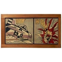 Roy Lichtenstein Framed Whaam! Print by the Tate Gallery, London