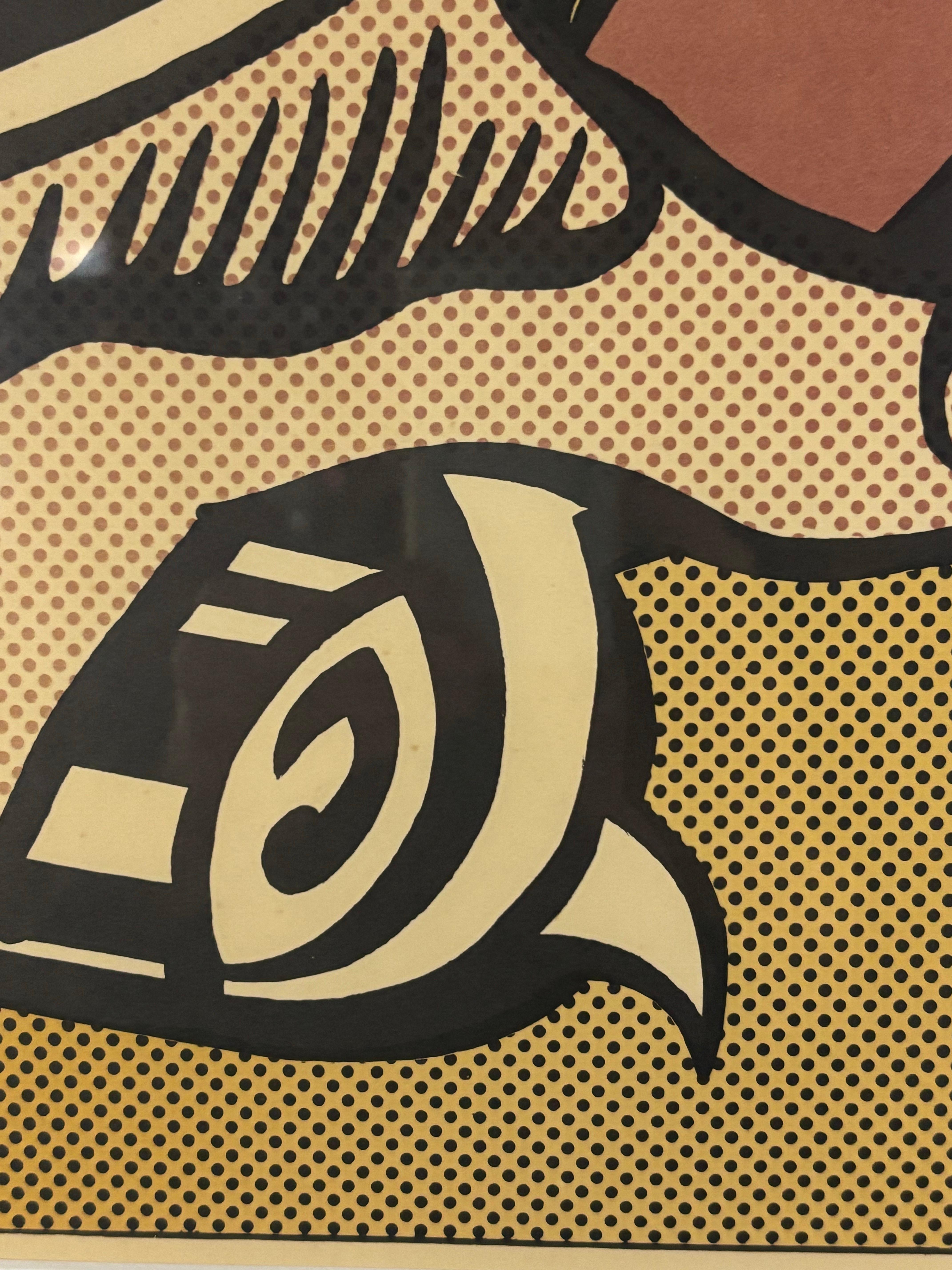 Mid-Century Modern Roy Lichtenstein Hand & Foot For Sale