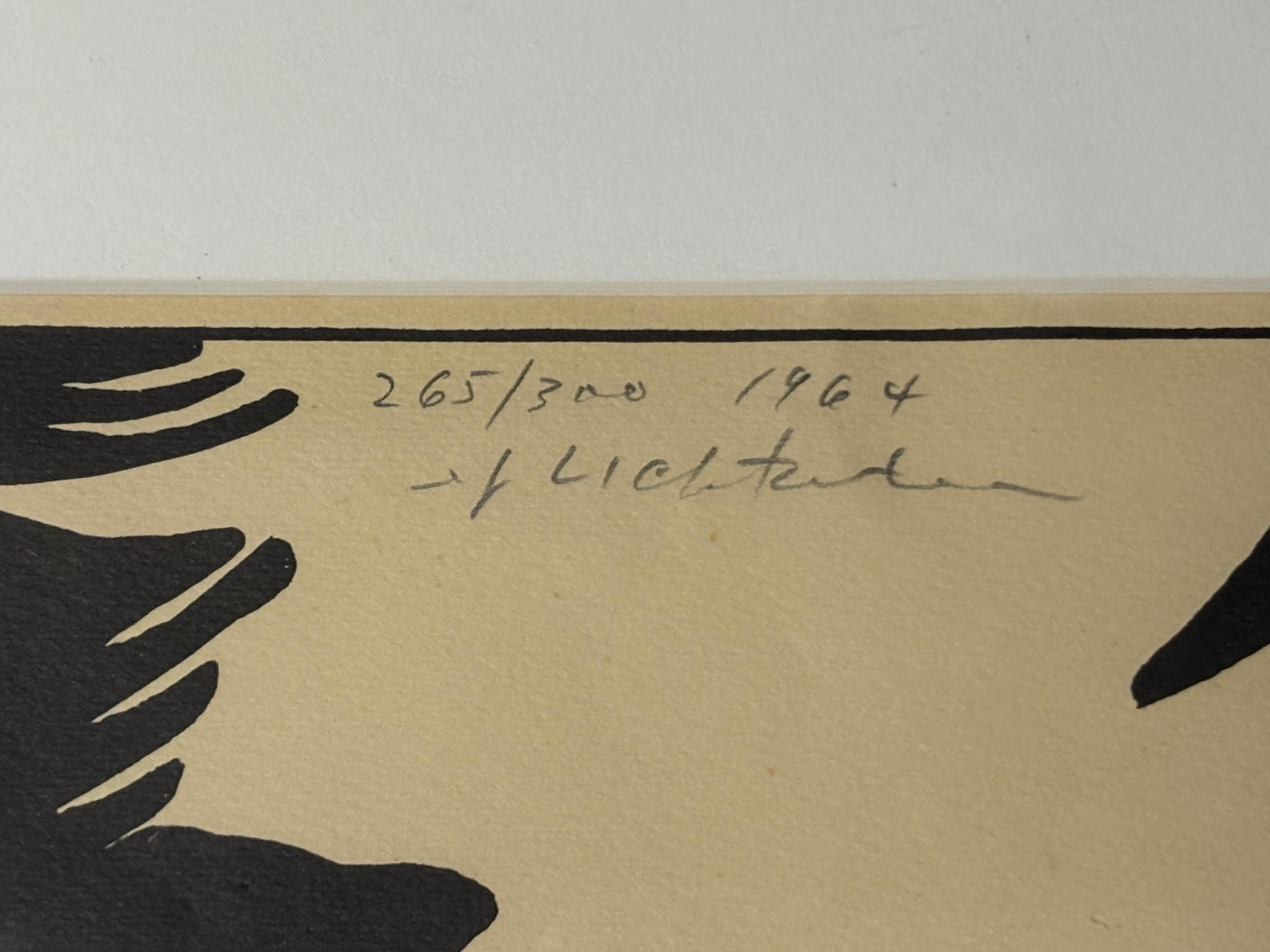 Paper Roy Lichtenstein Hand & Foot For Sale