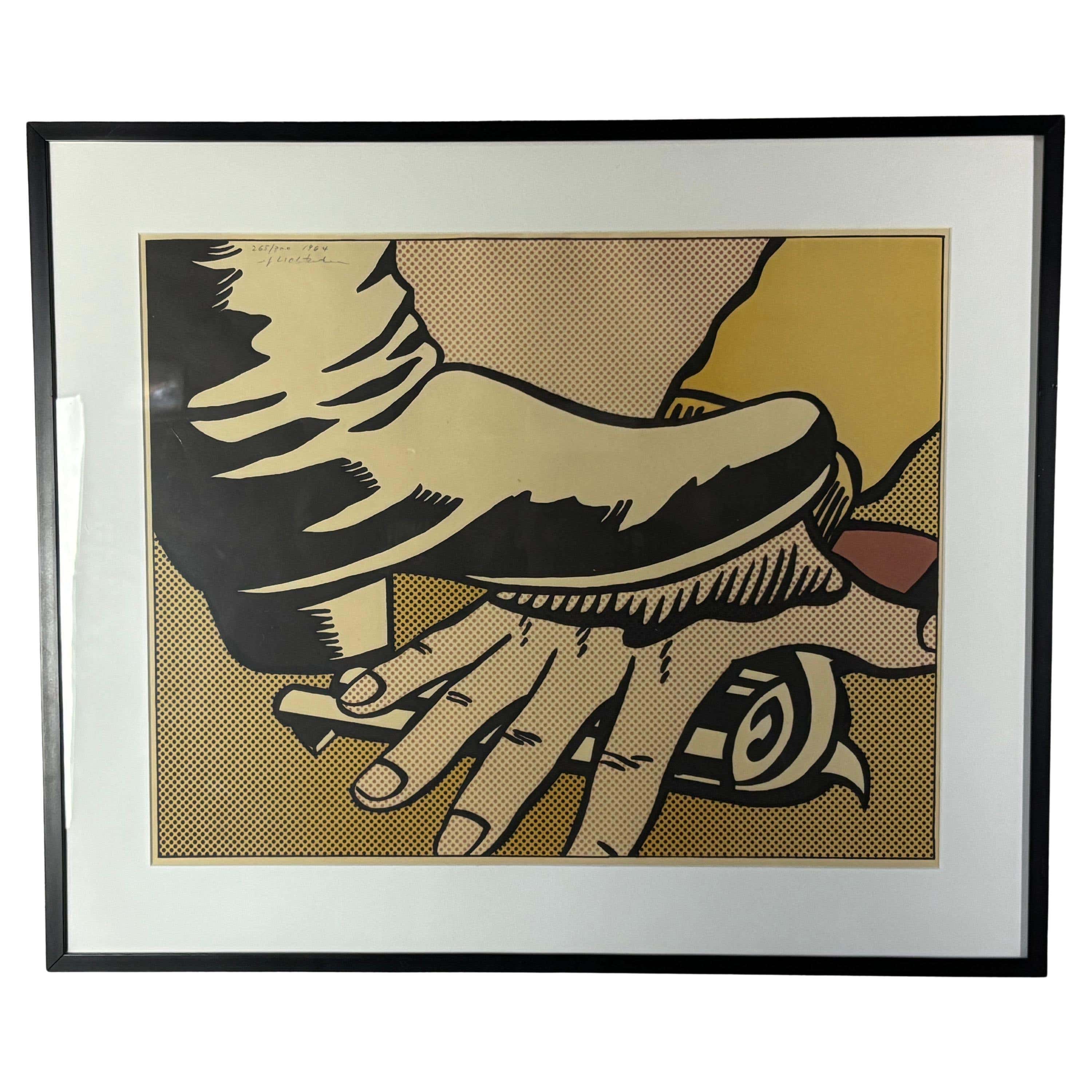 Drowning Girl By Roy Lichtenstein – MoMA New York Pop Art Poster, 27x24 Inch Offset Lithograph, Unframed