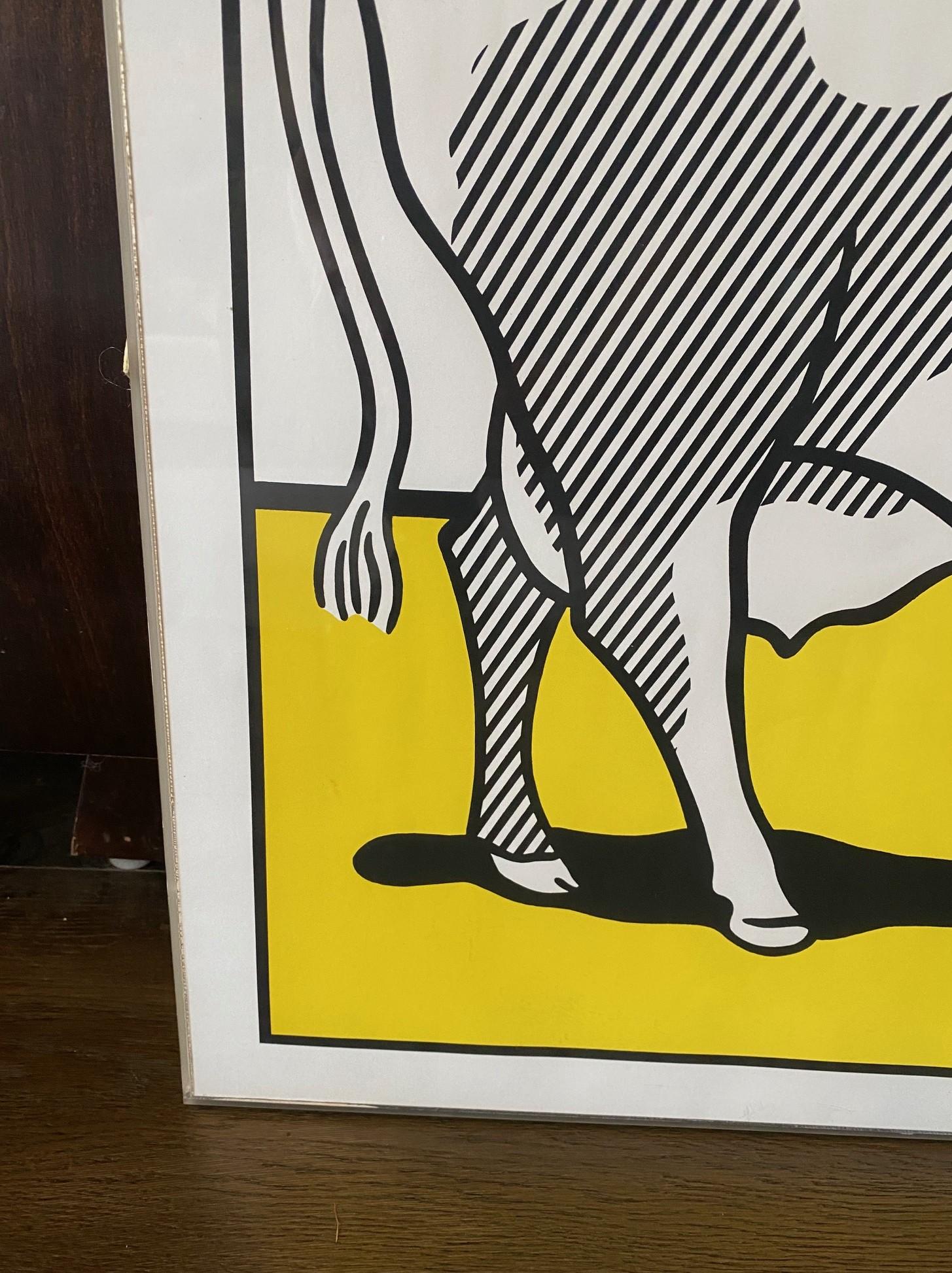 Roy Lichtenstein Limited Edition Siebdruck in Farben Cow Going Abstract, 1982 im Angebot 2