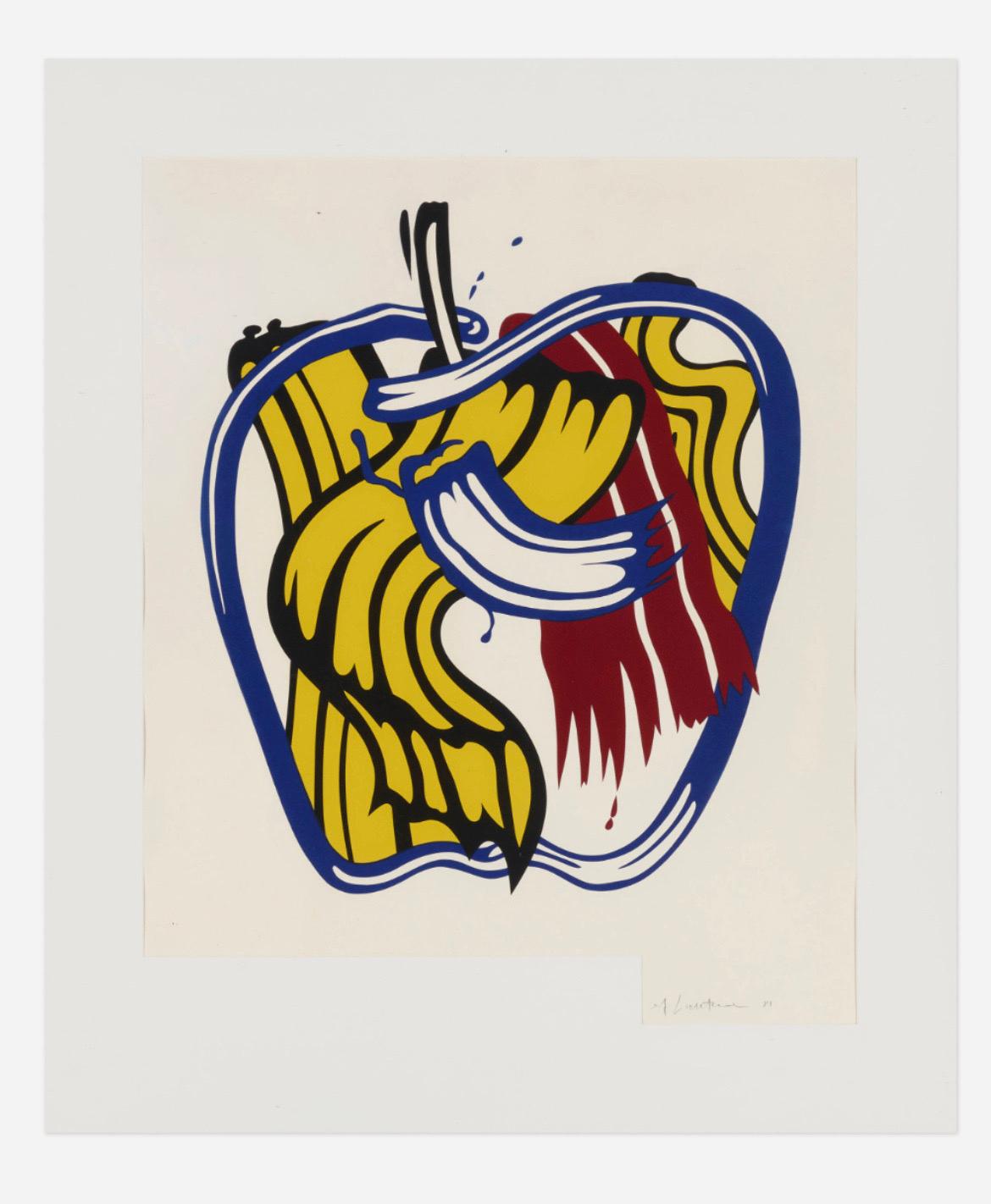 Roy Lichtenstein Lithograph for the St. Louis Art Museum, 1981.
Whitney Museum of American Art
September 22 - Novemver 29, 1981
Organized by The Saint Louis Art Museum
made possible with the generous support of The American Express Foundation.
The