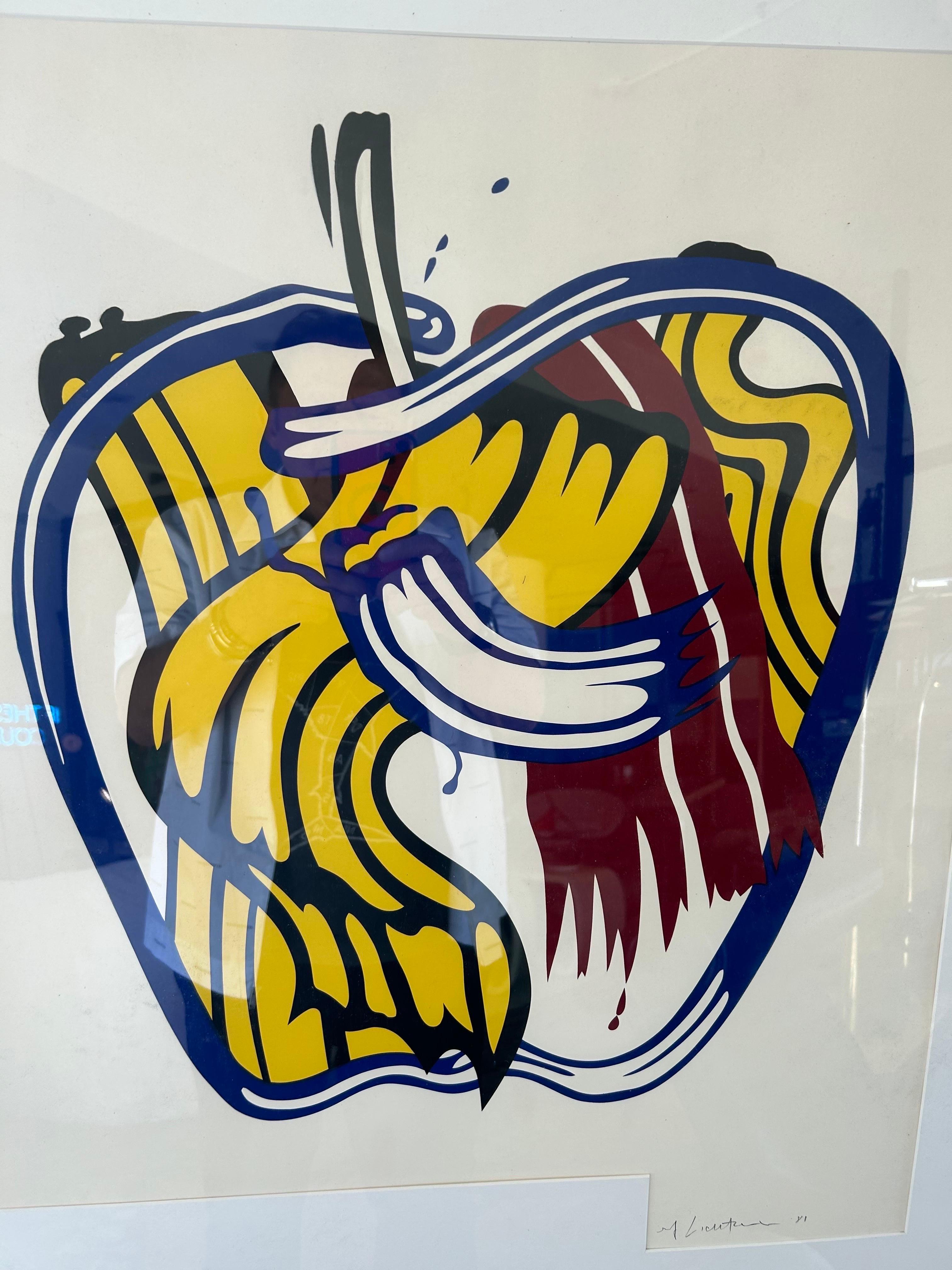 Litografia di Roy Lichtenstein per il Museo d'Arte di St. Louis In condizioni ottime in vendita a Los Angeles, CA