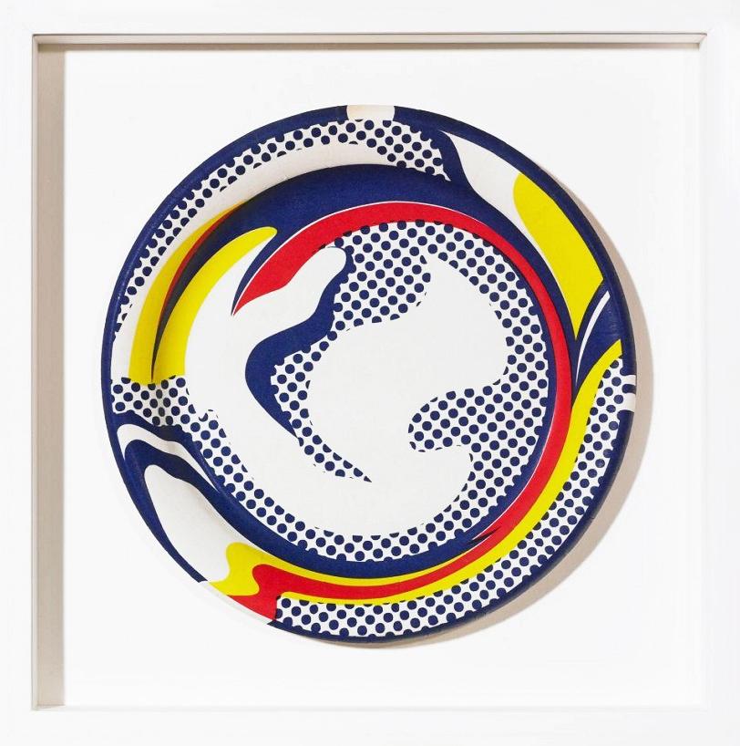 Roy Lichtenstein Figurative Print - PLATE