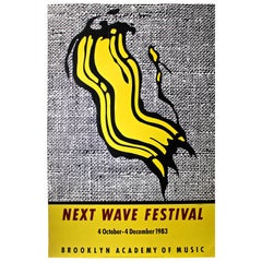 Roy Lichtenstein Next Wave Festival Brooklyn Academy of Music, 1983