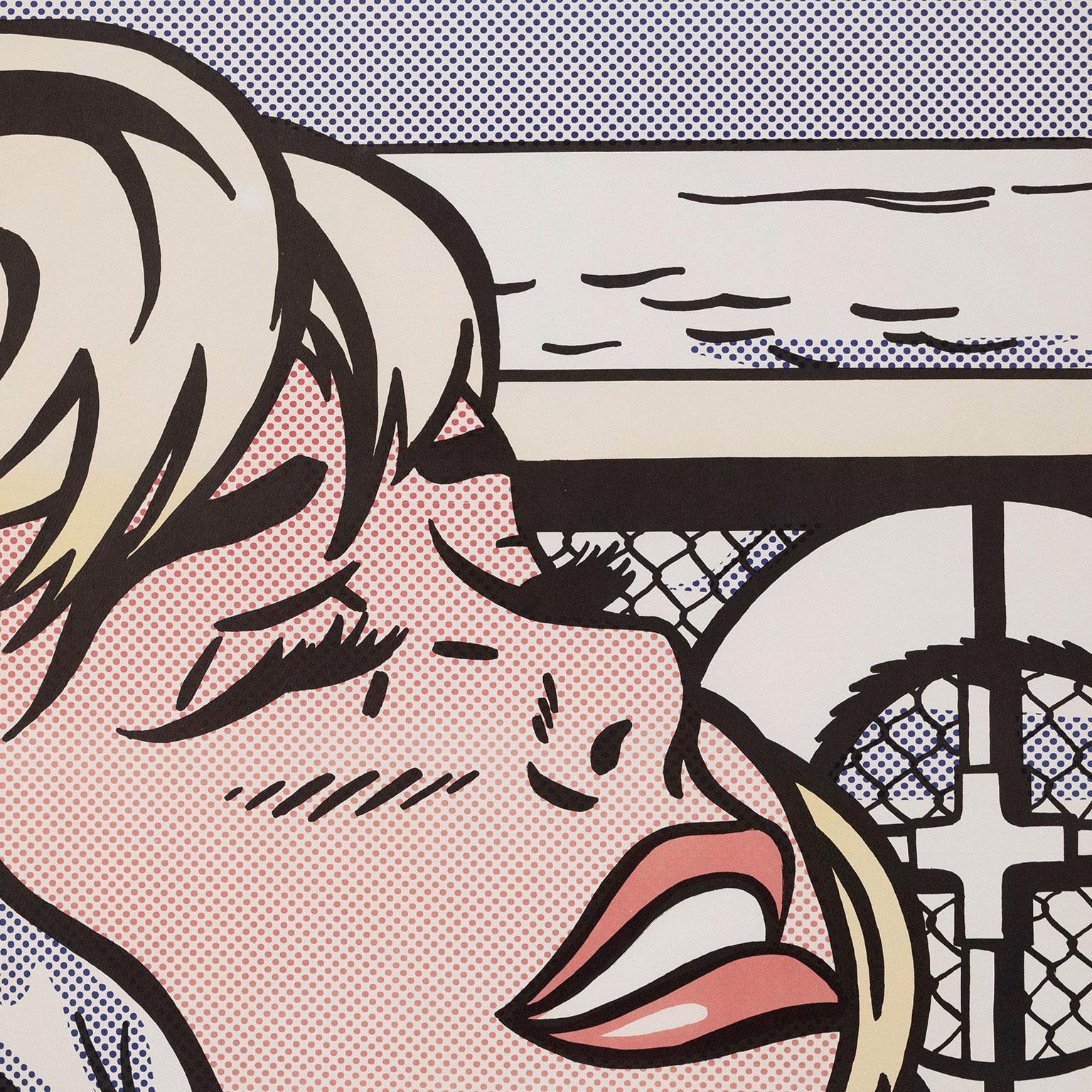 Roy Lichtenstein (1923-1997) was one of the most successful and influential artists of the 20th century, helping pioneer and define Pop Art in the 1960s.

Lichtenstein's signature style mined both images and techniques from comic books and