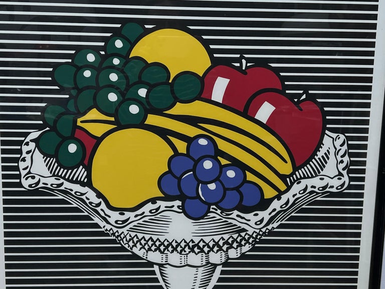 20th Century Roy Lichtenstein Pop Art Lithograph - Whitney Museum of American Art in New York For Sale