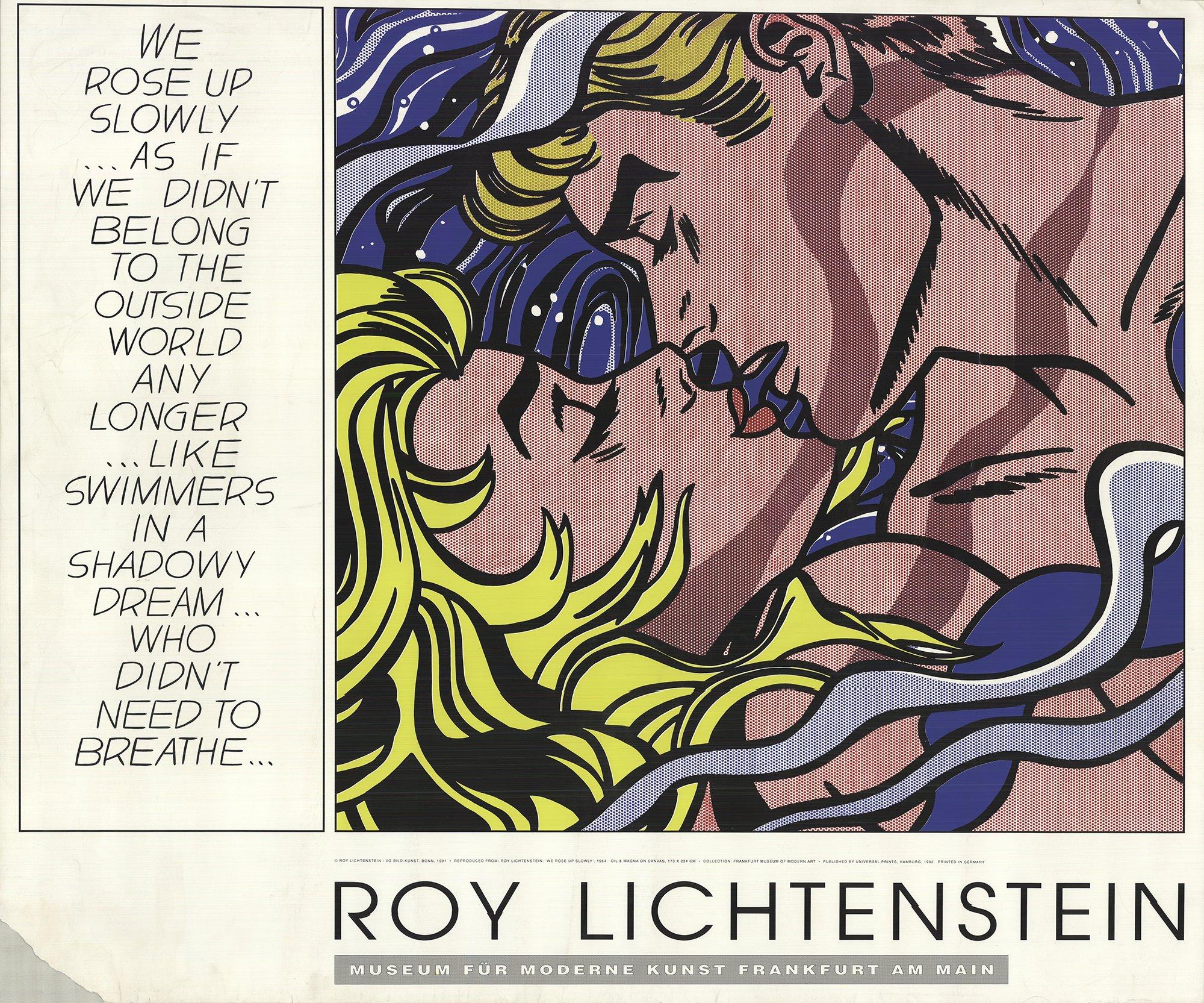 roy lichtenstein we rose up slowly