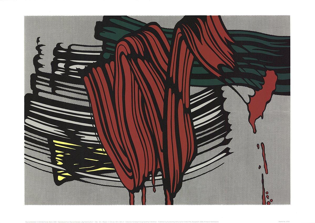 2000 Nach Roy Lichtenstein 'Big Painting #6' SERIGRAPH