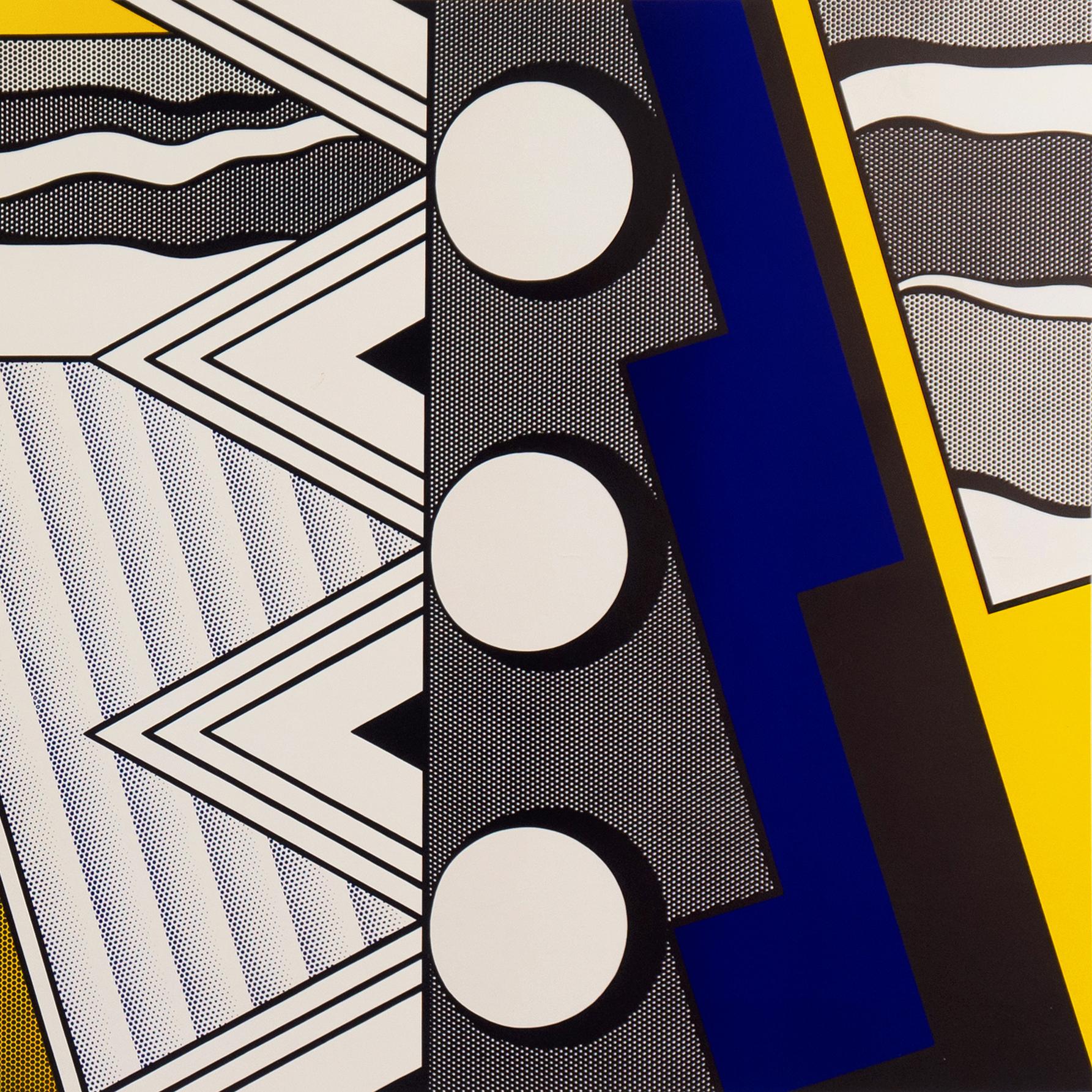 'Abstract', Signed Pop Art Exhibition Poster, Guggenheim, Venice Biennale, Clef For Sale 3