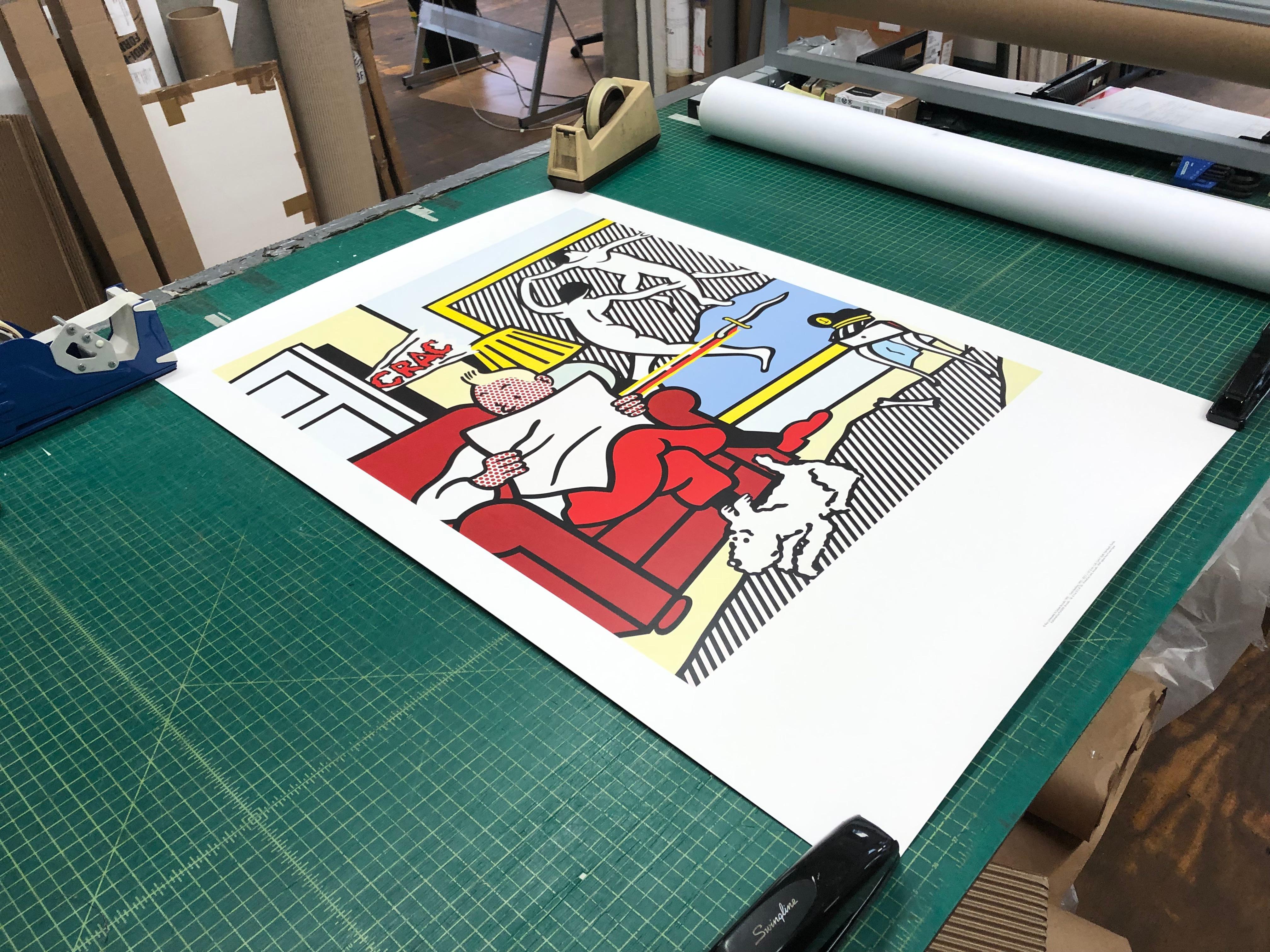Nach dem Lesen von Roy Lichtenstein-Tintin FIRST EDITION im Angebot 4