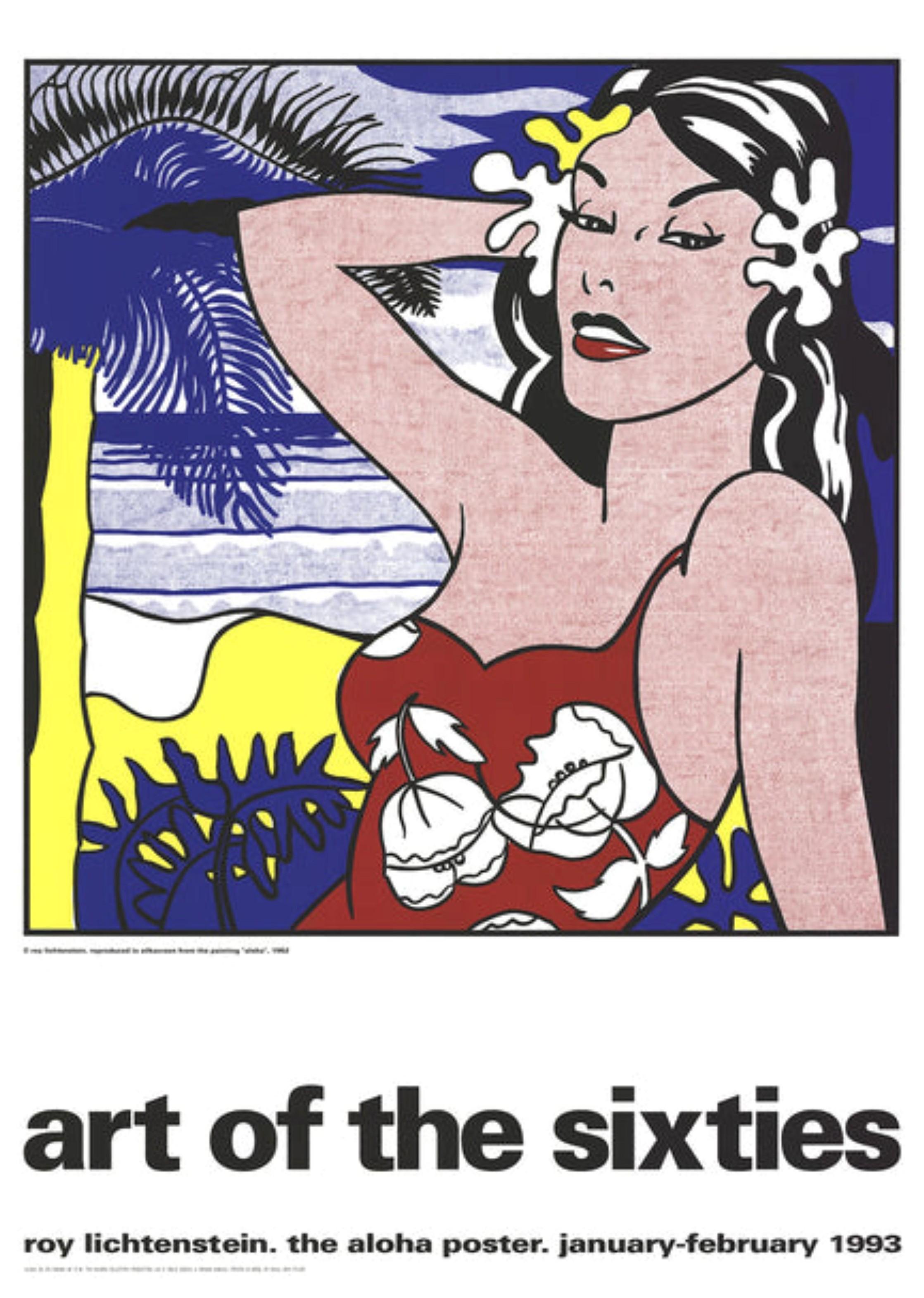 Aloha, From Art Of The Sixties By Roy Lichtenstein For Sale 2