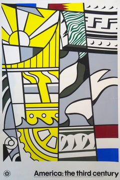 America: The Third Century - Roy Lichtenstein - Serigraph - Contemporary