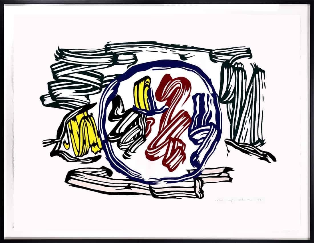 Le fruit et le citron - Print de Roy Lichtenstein