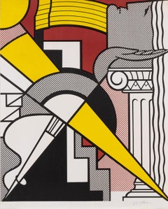 Vintage Arrow and Column