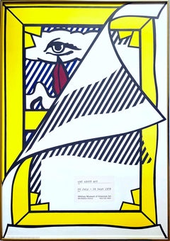 Art About Art, historic Whitney Museum of American Pop Art lithographic poster
