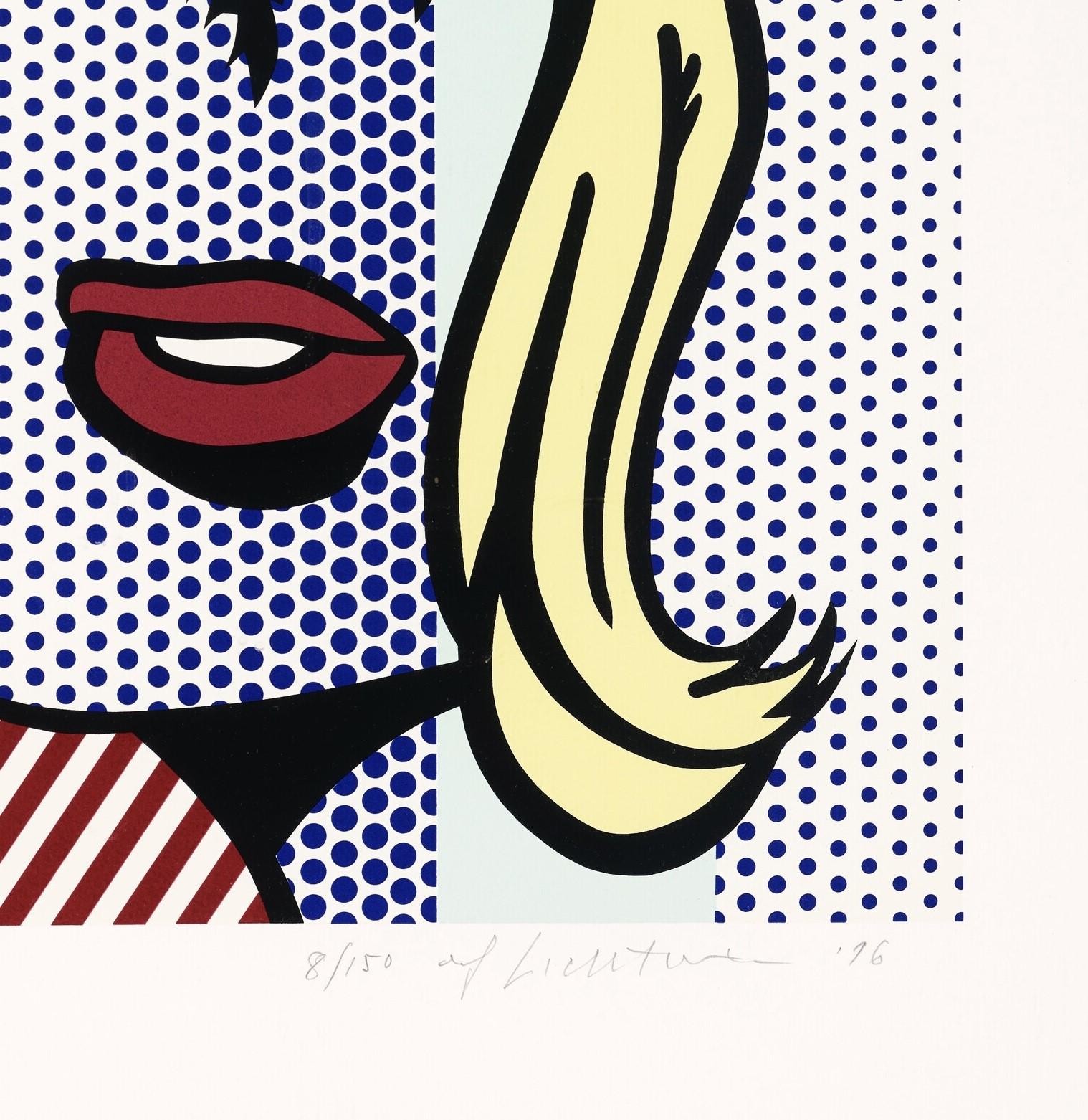 Kunstkritiker (Zeitgenössisch), Print, von Roy Lichtenstein