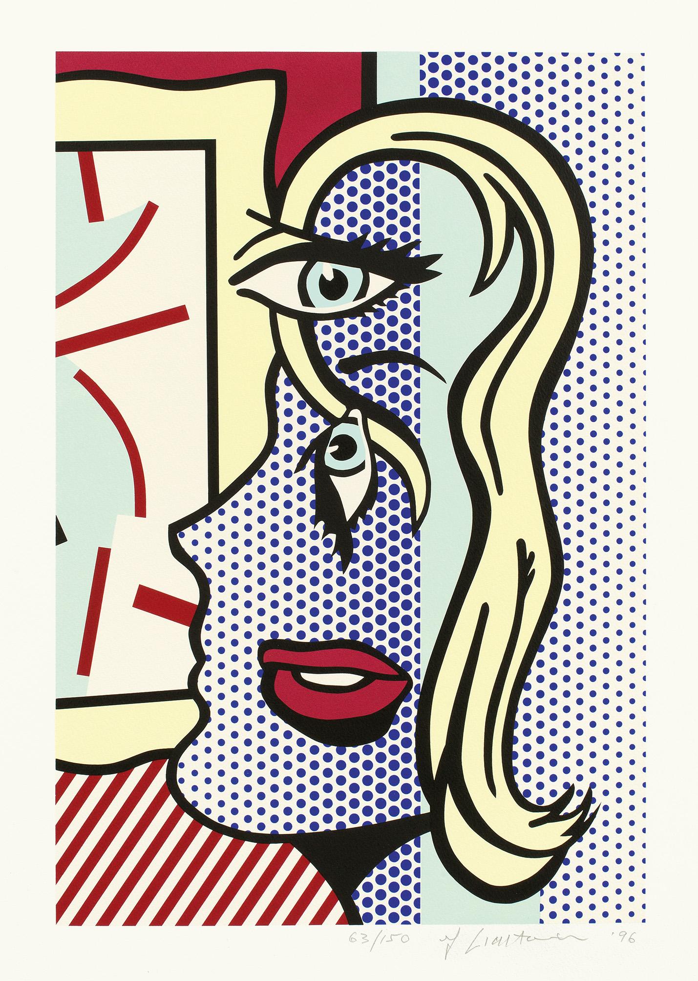 Roy Lichtenstein Abstract Print - Art Critic