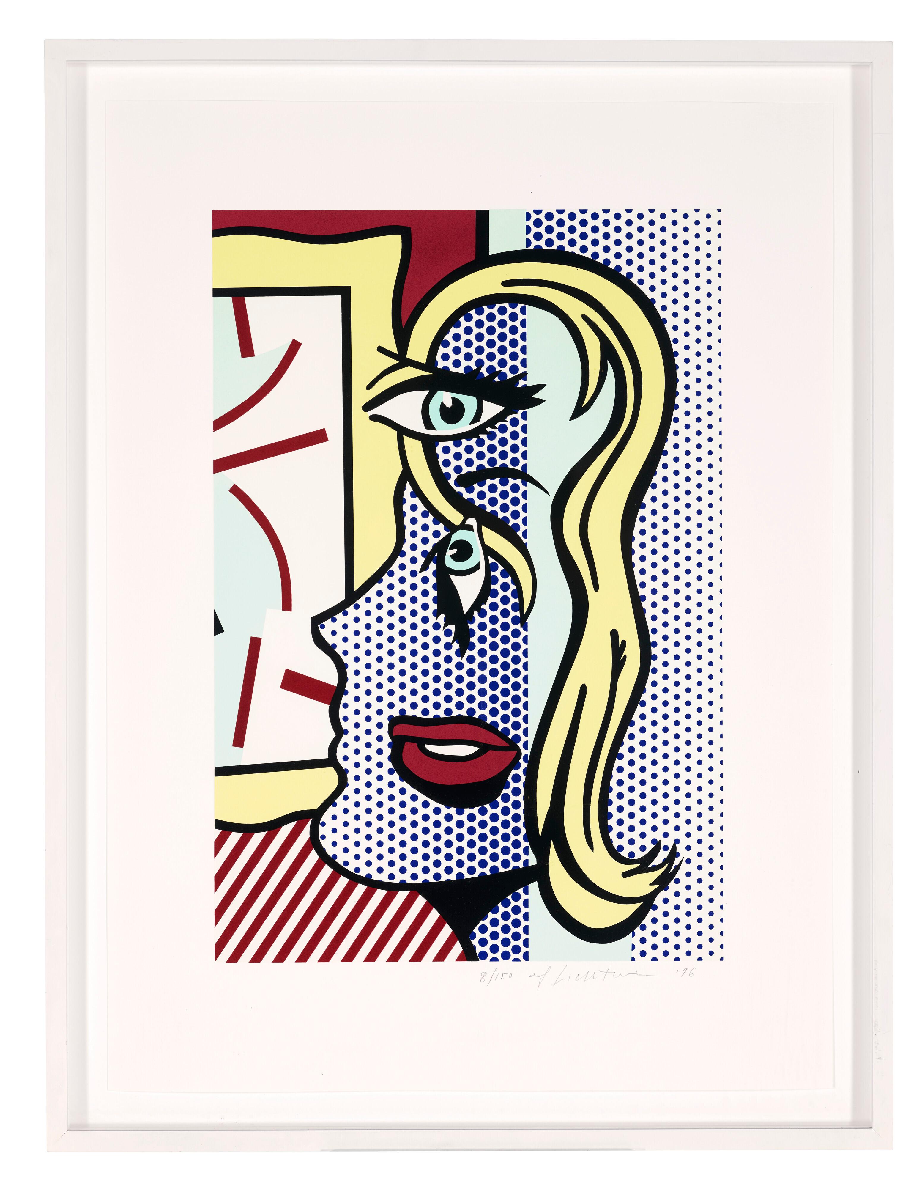 Roy Lichtenstein Figurative Print – Kunstkritiker