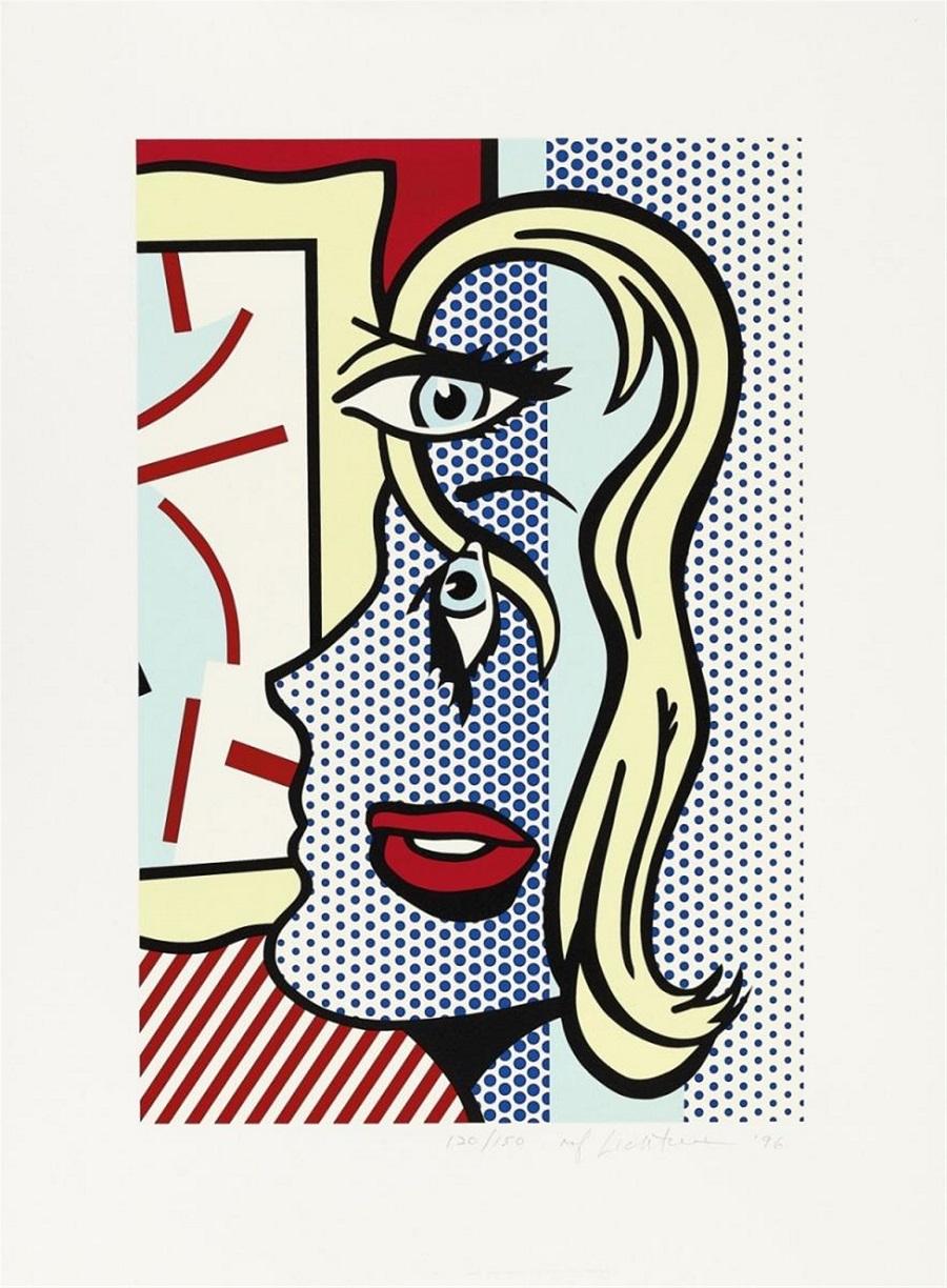 Roy Lichtenstein Abstract Print - Art Critic