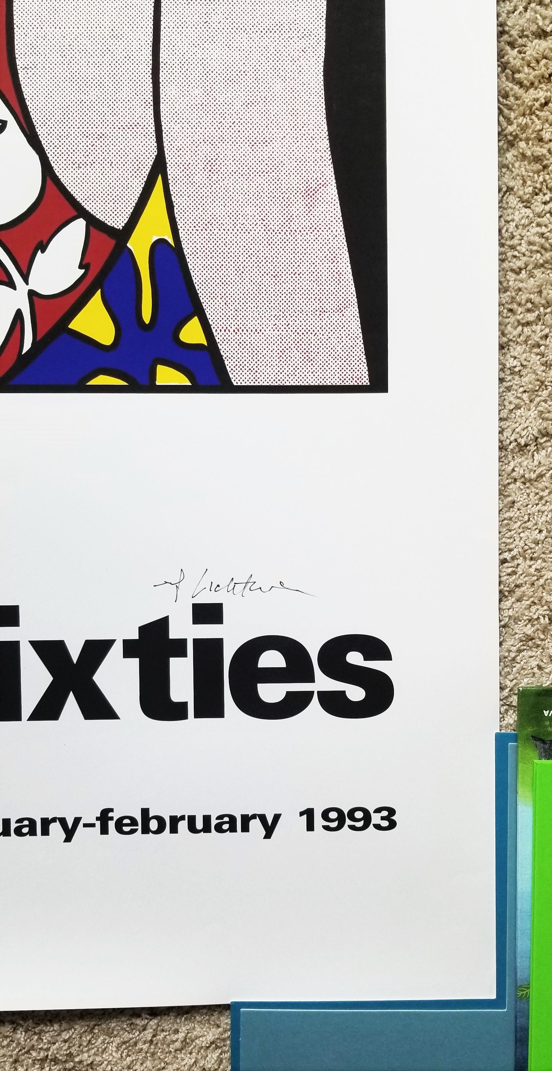 Art of the Sixties (Aloha) Poster (Signed) /// Pop Art Roy Lichtenstein Hawaii  2