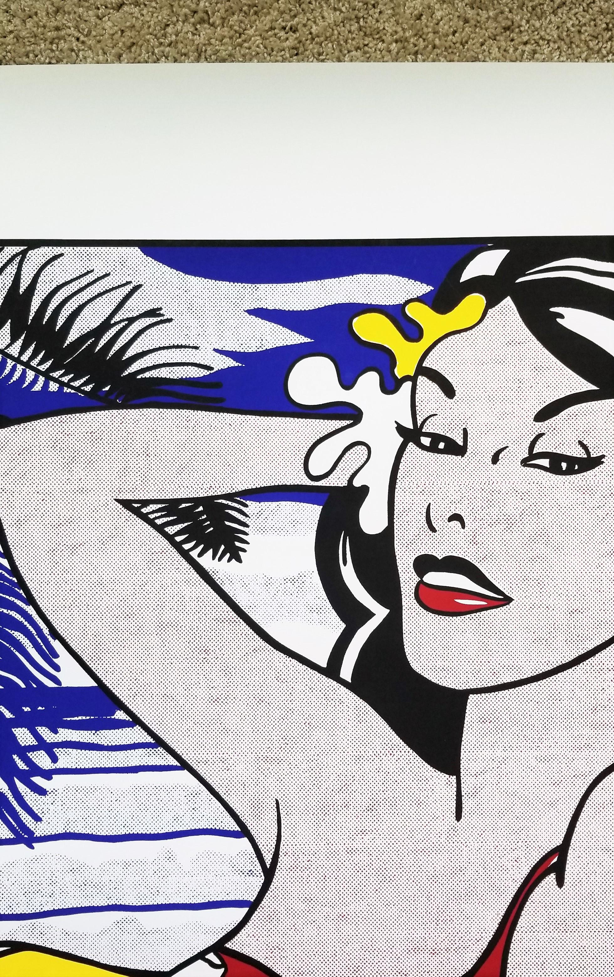 Art of the Sixties (Aloha) Poster (Signed) /// Pop Art Roy Lichtenstein Hawaii 4