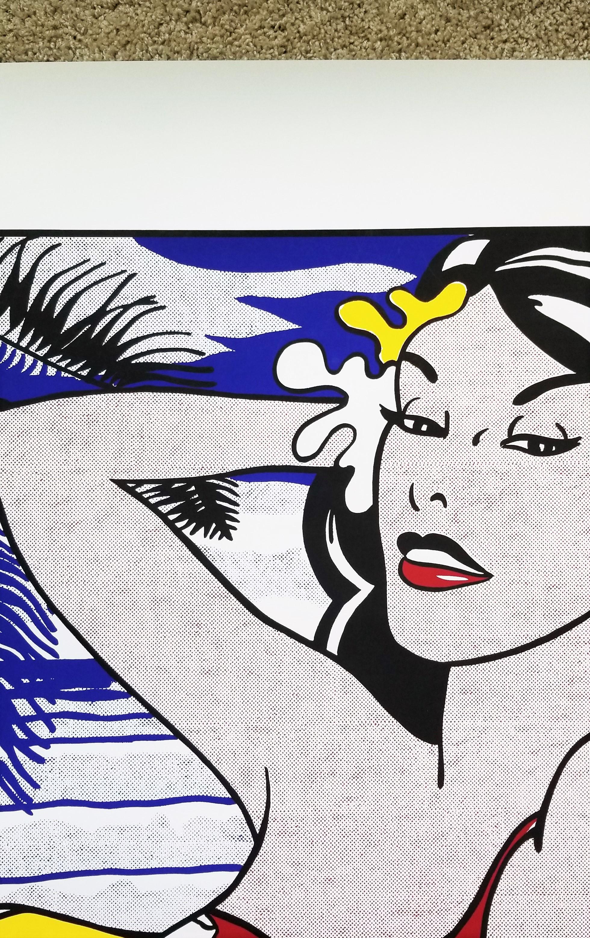 Art of the Sixties (Aloha) Poster (Signed) /// Pop Art Roy Lichtenstein Hawaii  4