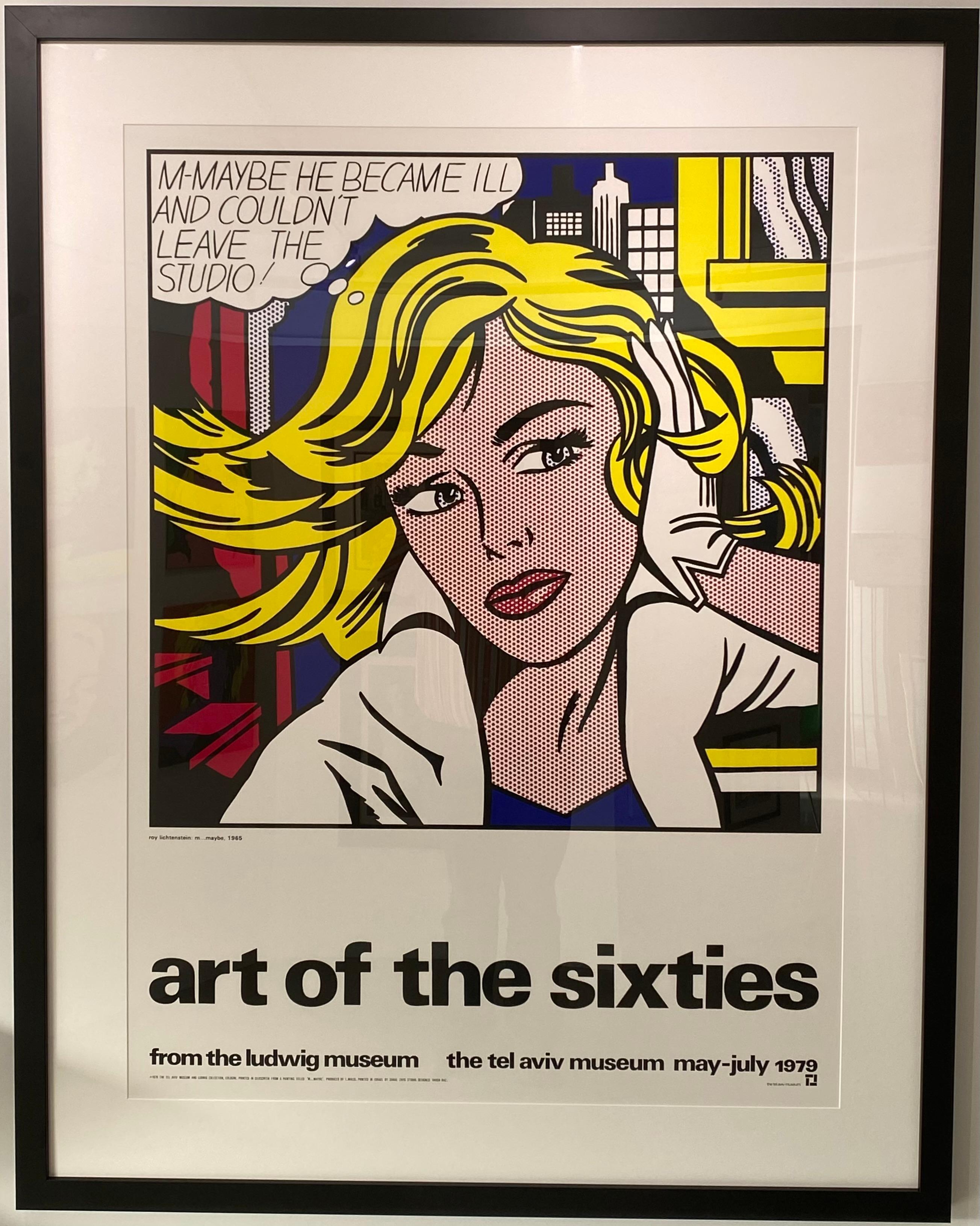 Art of the Sixties - Pop Art Print by Roy Lichtenstein