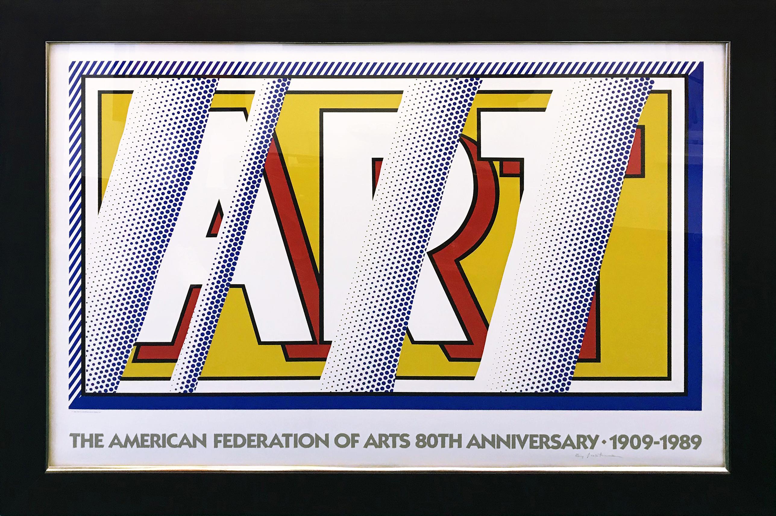 ART: THE AMERICAN FEDERATION OF ARTS 80TH ANNIVERSARY - Print by Roy Lichtenstein