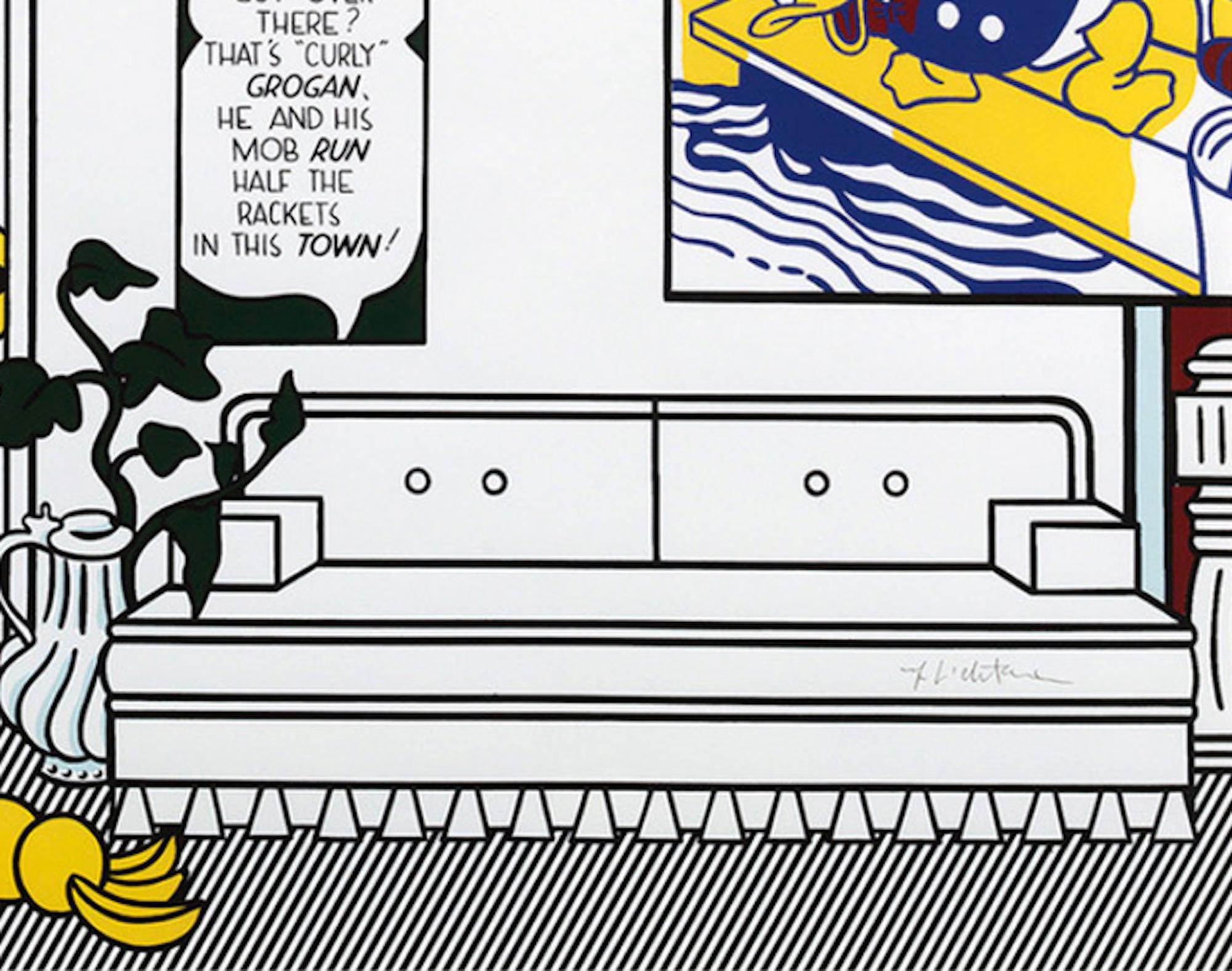 Artist's Studio - Look Mickey - Offset et Lithographie - 1982 - Pop Art Print par Roy Lichtenstein