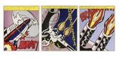 Al abrir fuego de Roy Lichtenstein (after)