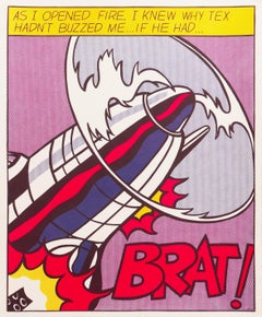 'As I Opened Fire', Artist Signed, Pop Art, Comic Strip, ASL, Venice Biennale
