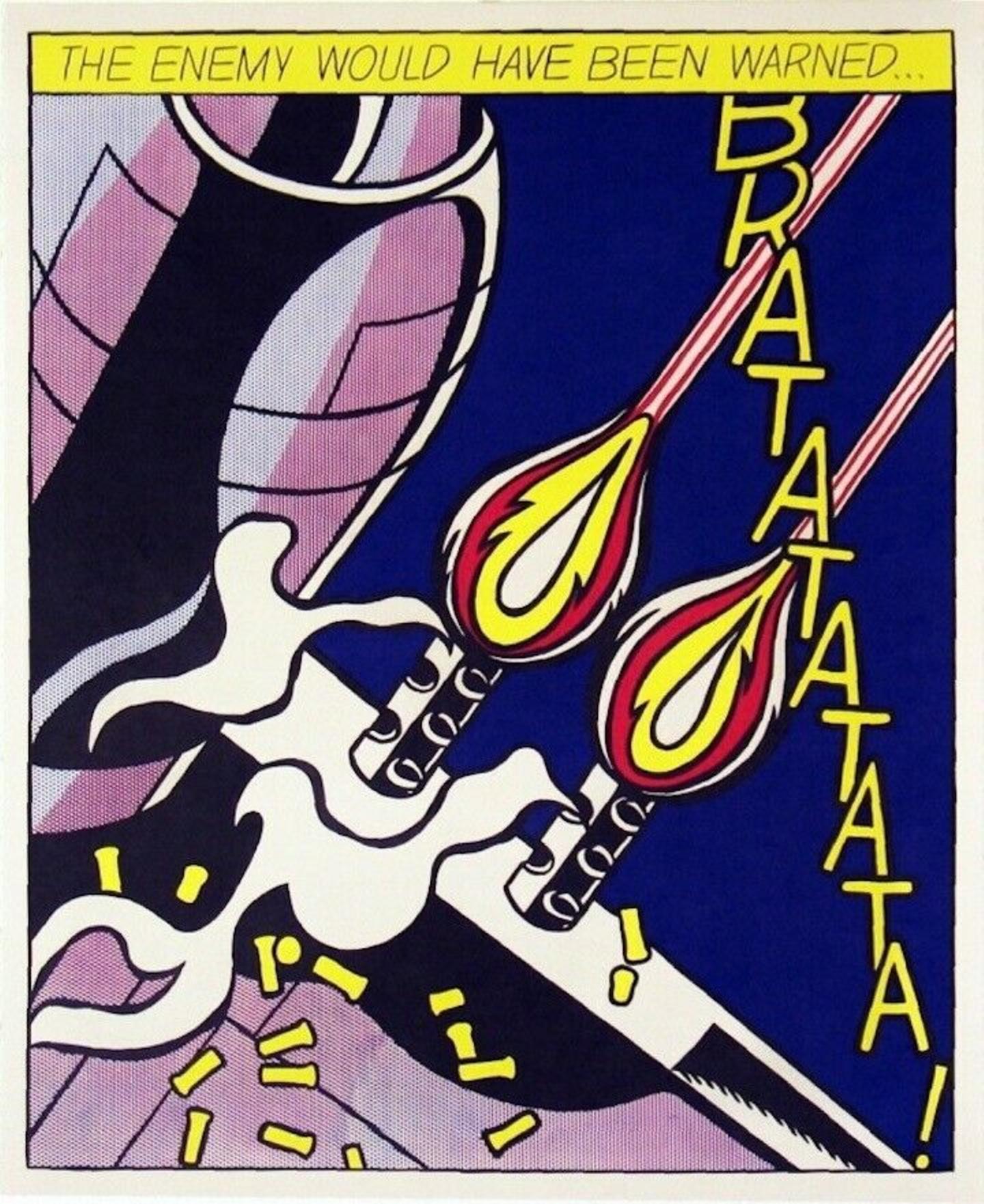 As I Opened Fire, Roy Lichtenstein For Sale 2