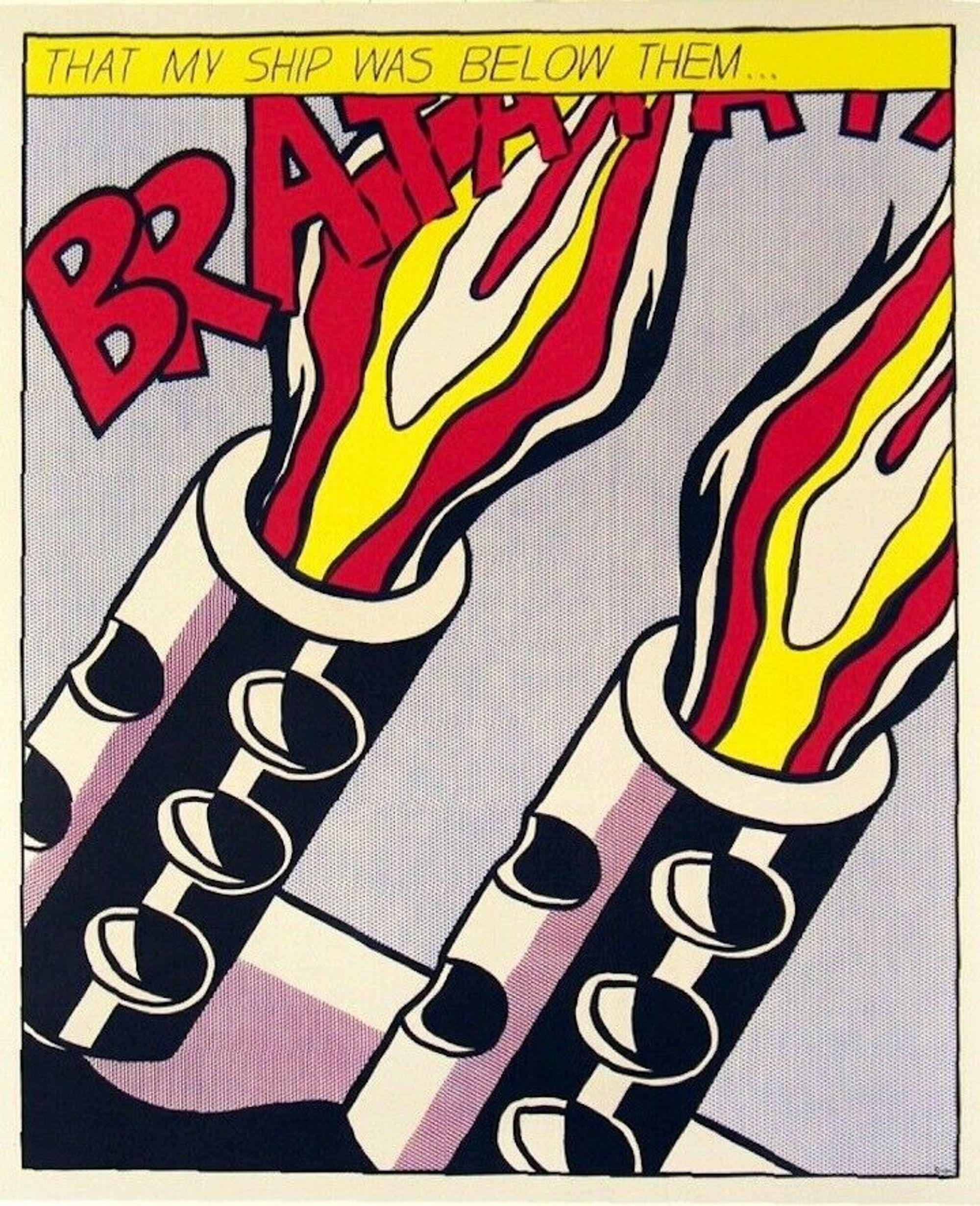 As I Opened Fire, Roy Lichtenstein For Sale 3