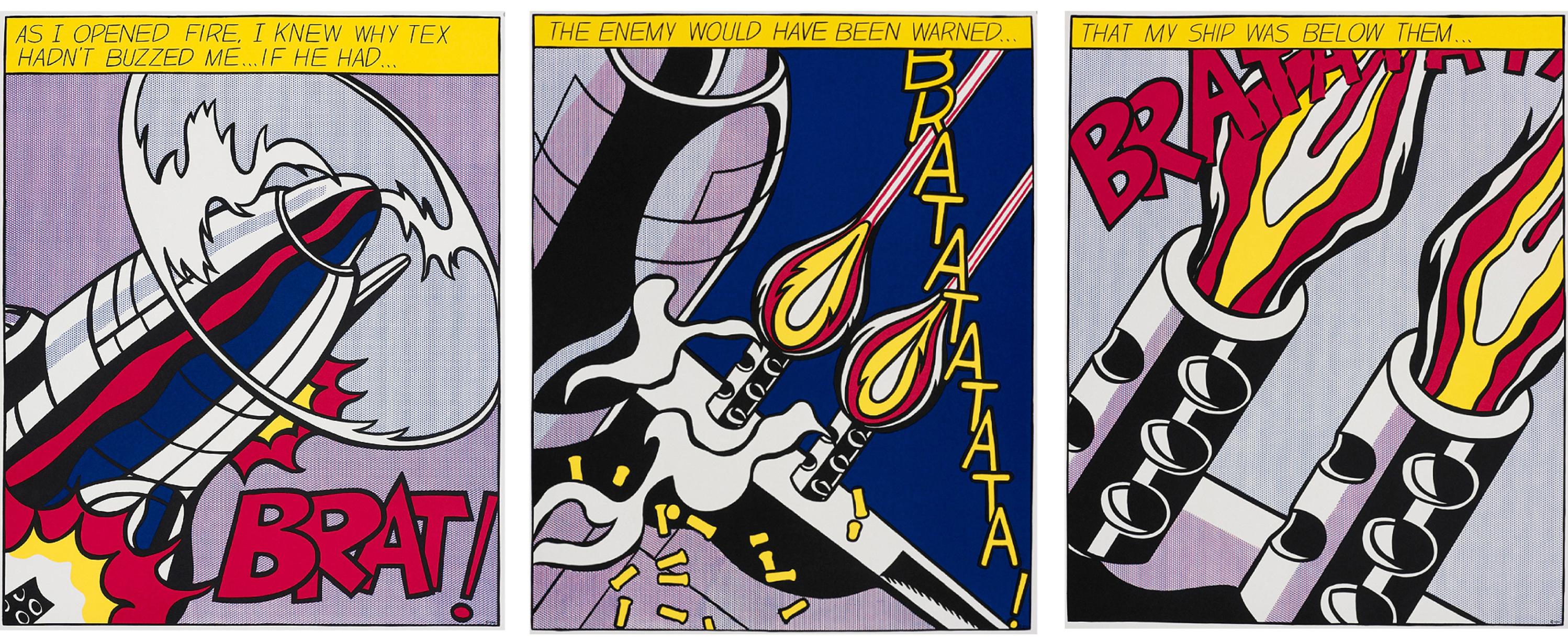 As I Opened Fire, Roy Lichtenstein (Stedelijk Museum)