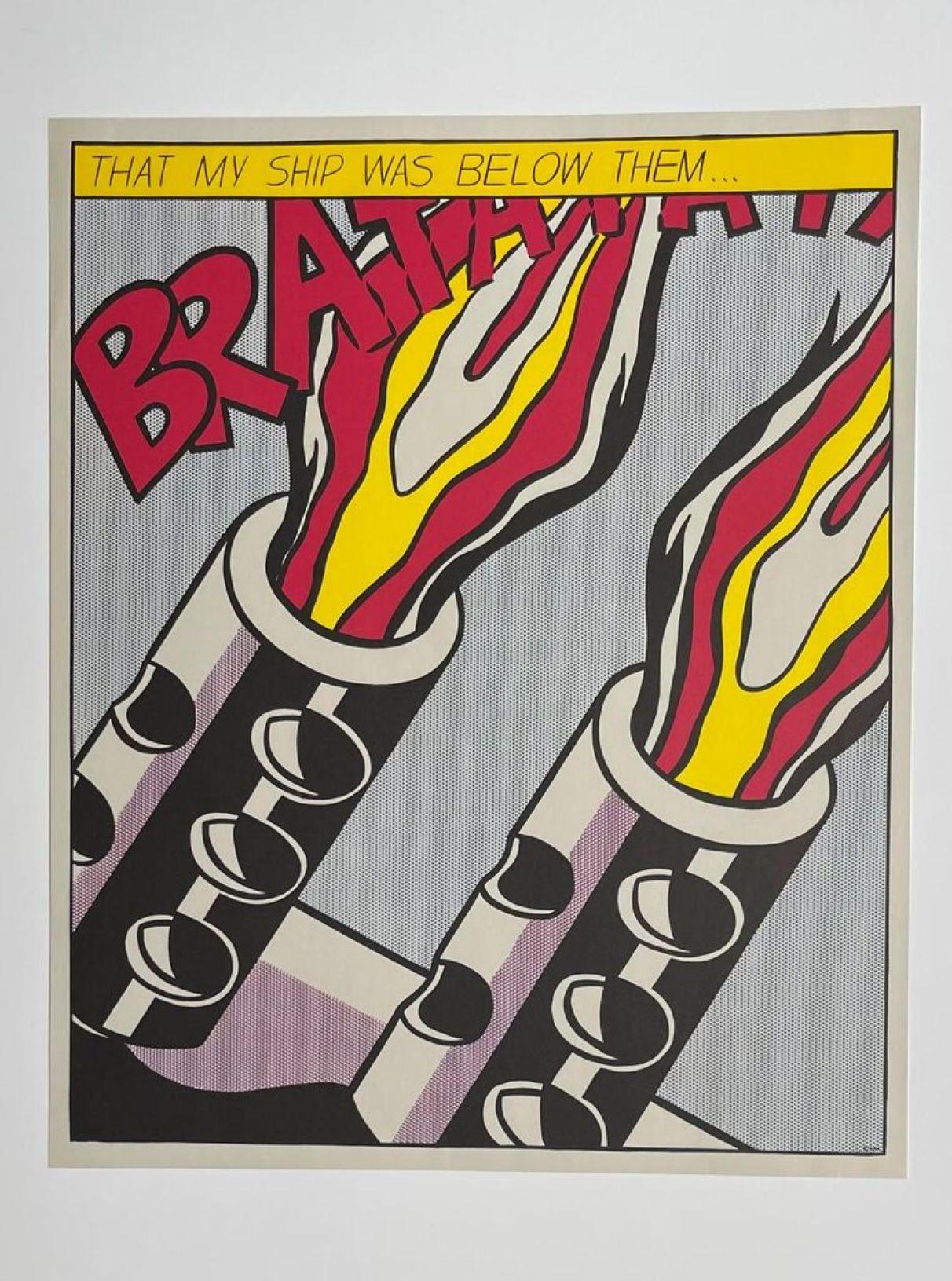 Como abrí fuego Tríptico (Corlett App.5) conjunto de tres grabados individuales, 1966 en venta 1