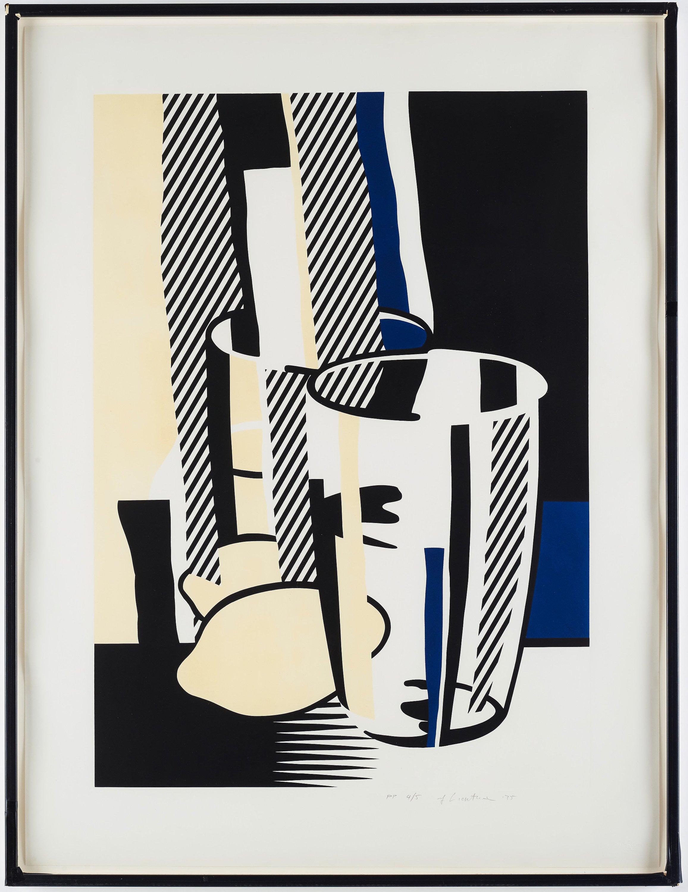 Before the Mirror - Print by Roy Lichtenstein