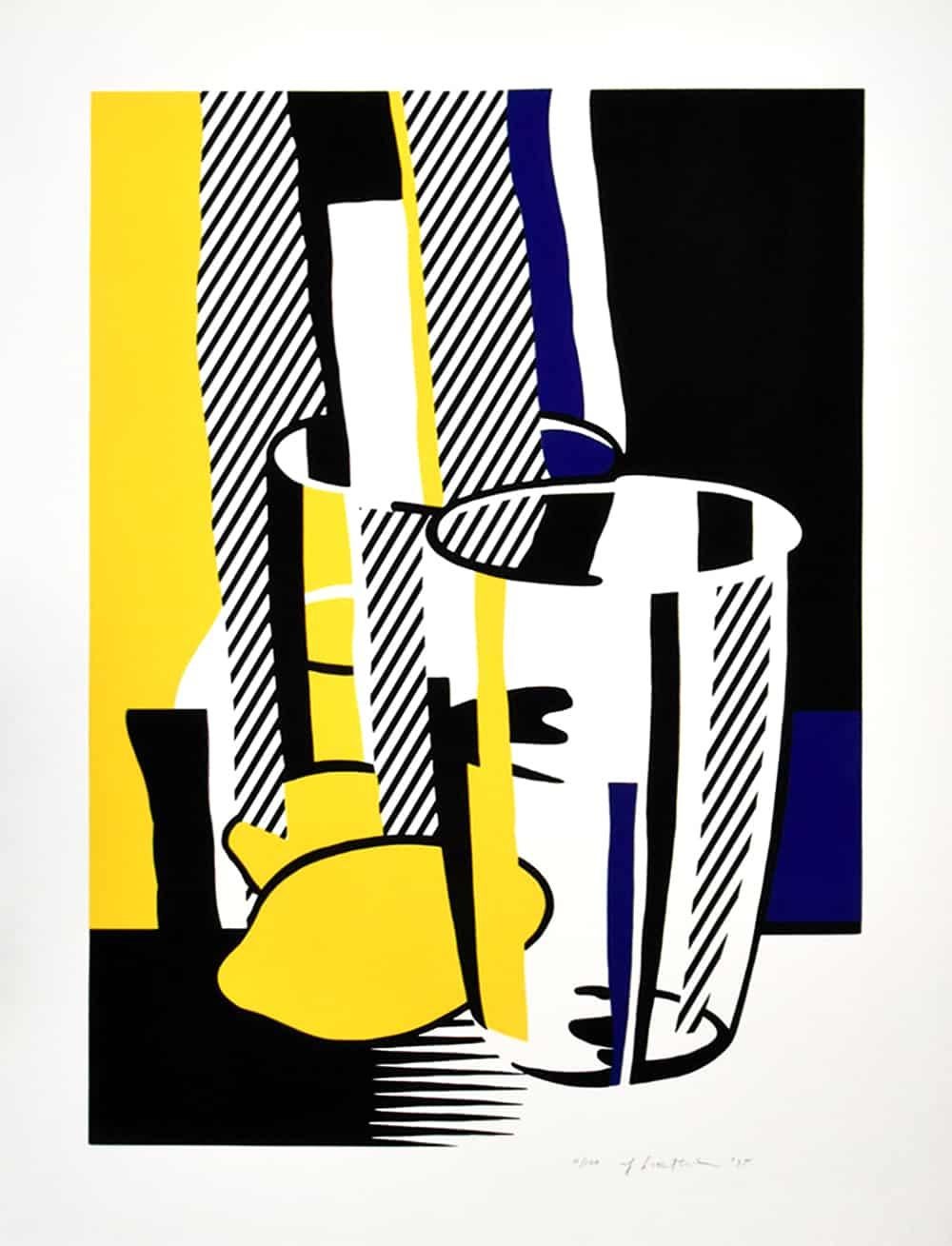 Still-Life Print Roy Lichtenstein - Avant le miroir, de Miroir de l'esprit