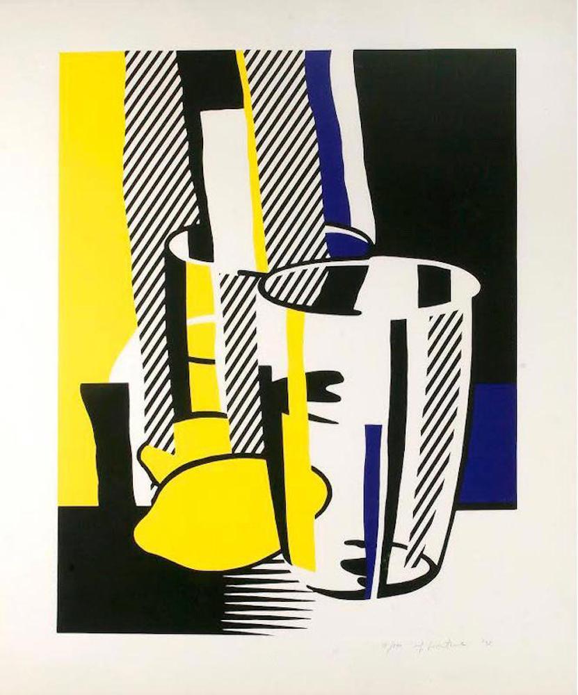 Before the Mirror - Original Lithograph by Roy Lichtenstein - 1975 1
