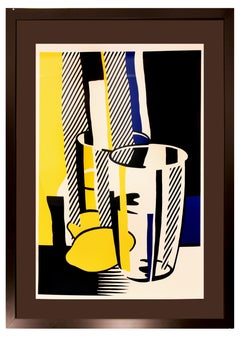 Avant le miroir - Lithographie originale de Roy Lichtenstein - 1975