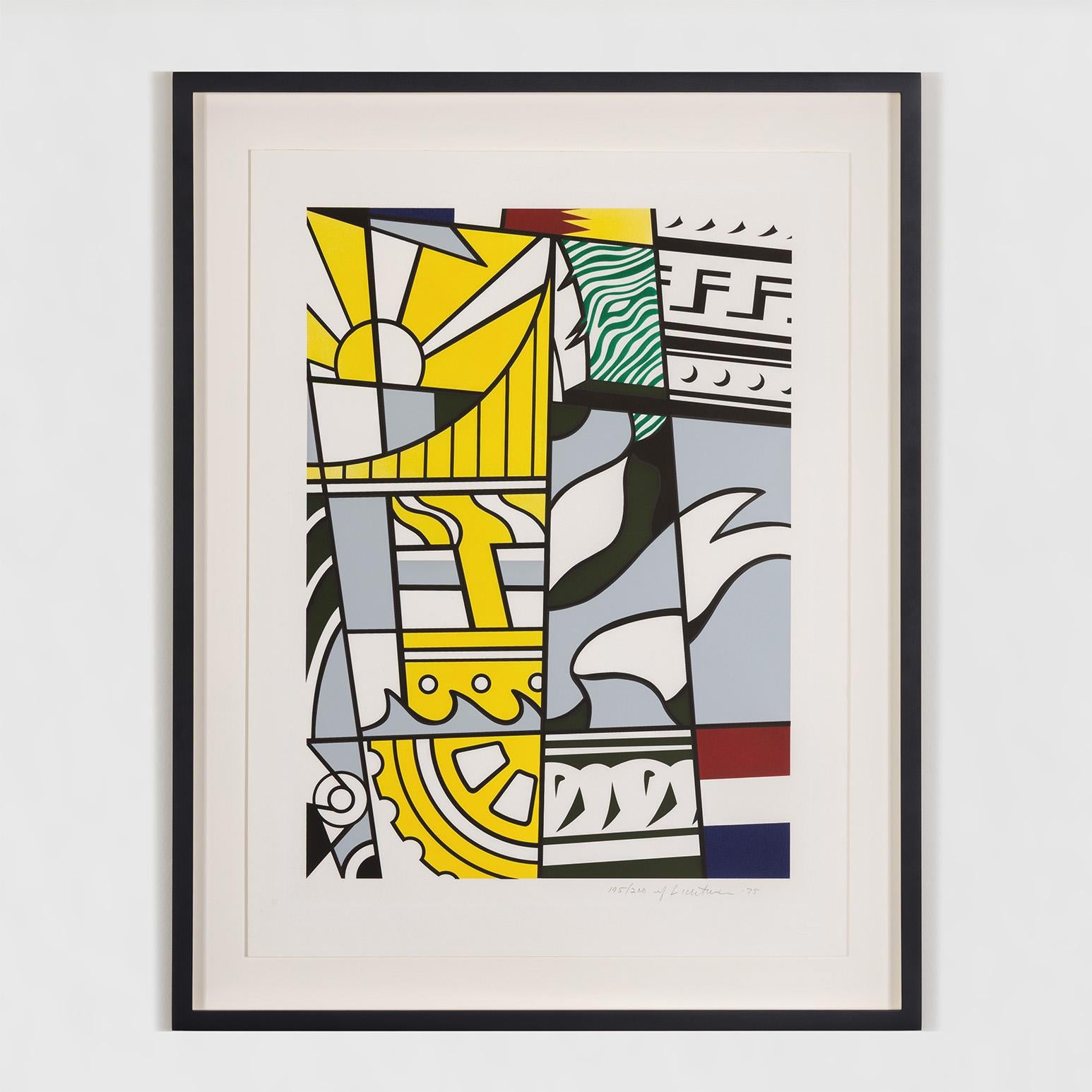 Roy Lichtenstein Abstract Print - Bicentennial Print