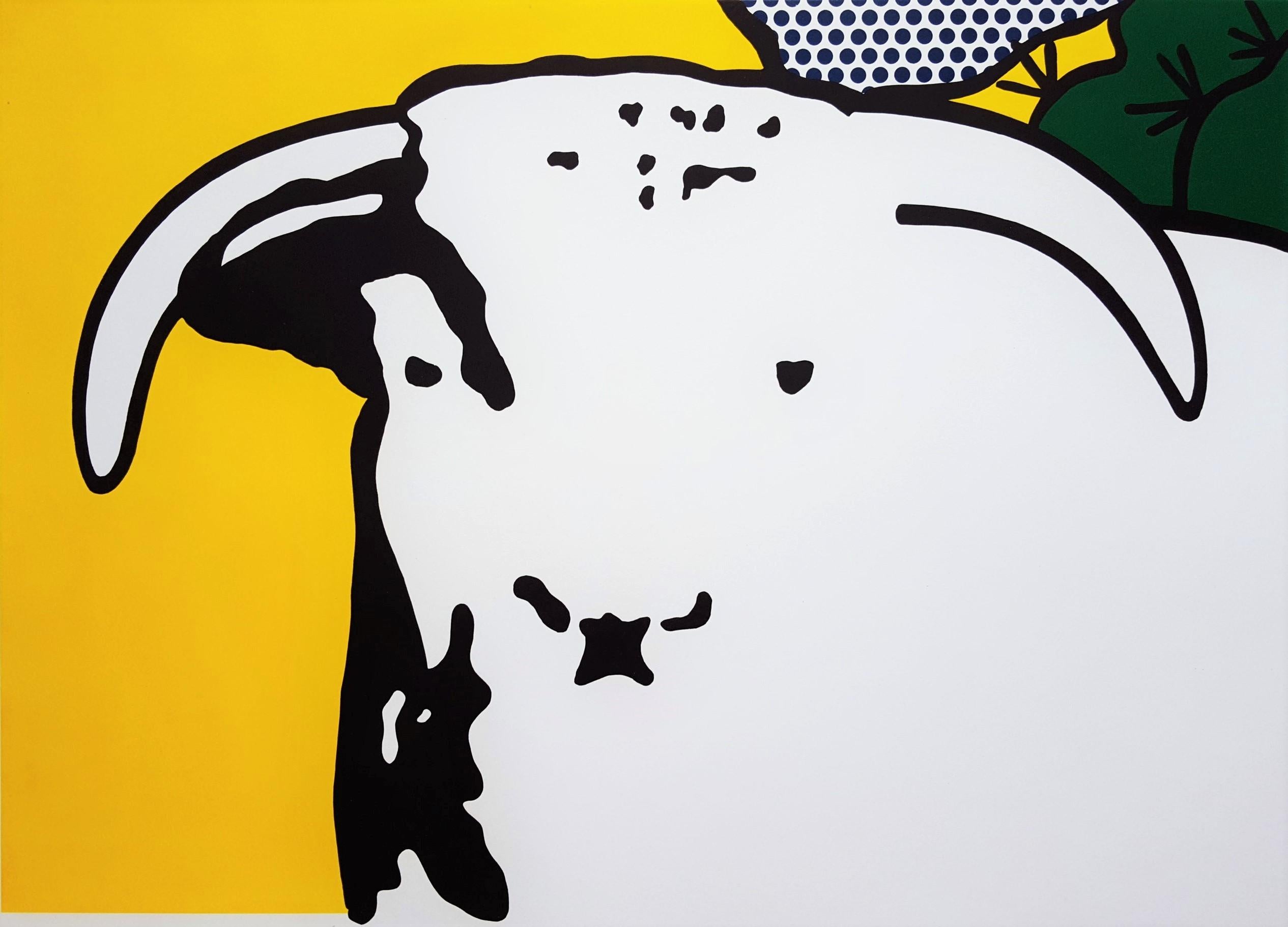 Roy Lichtenstein Animal Print - Bull Head I