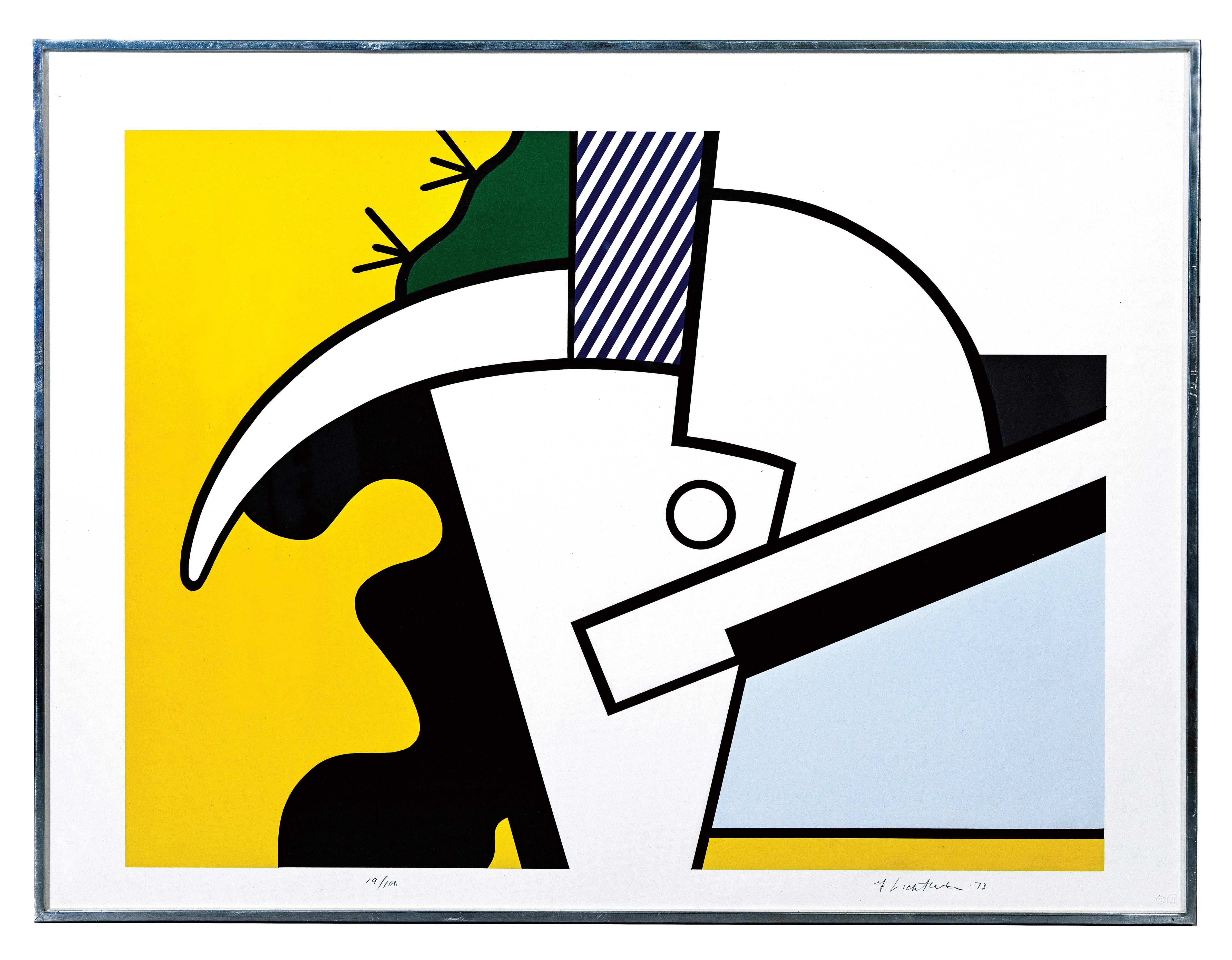 Bull Head Series - Print by Roy Lichtenstein