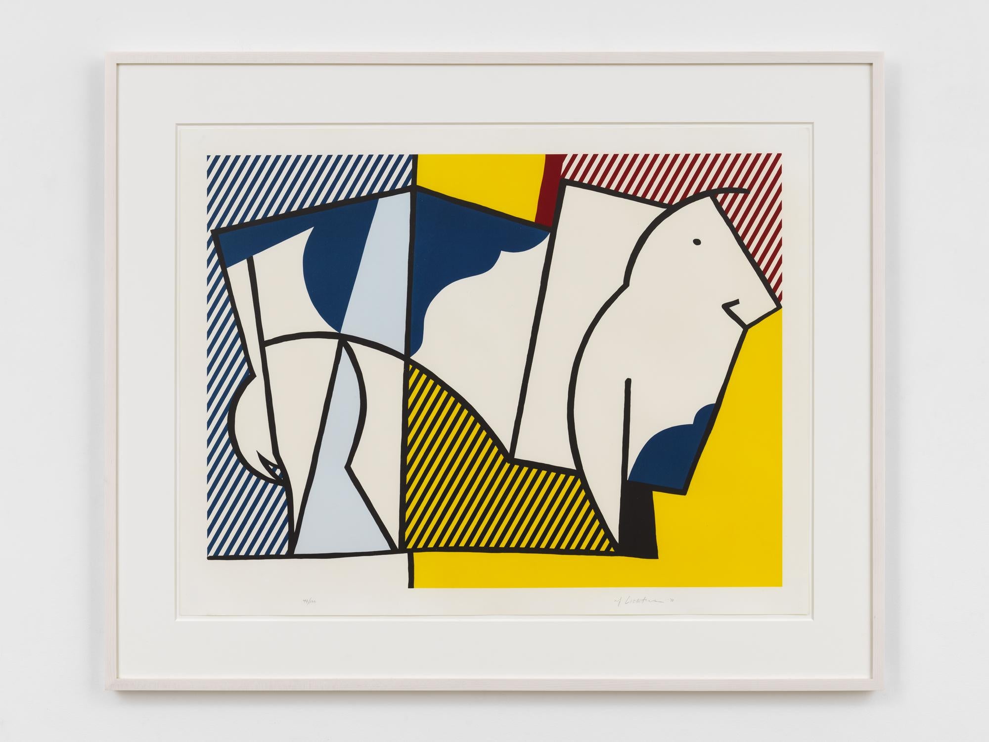 roy lichtenstein bull head