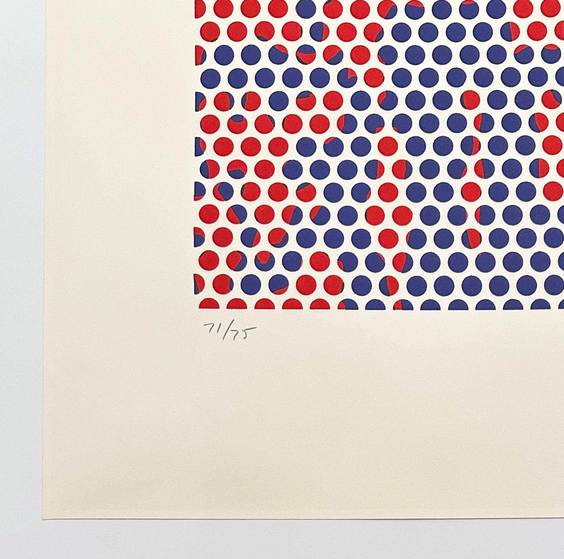 Cathedral #2 - Beige Abstract Print by Roy Lichtenstein