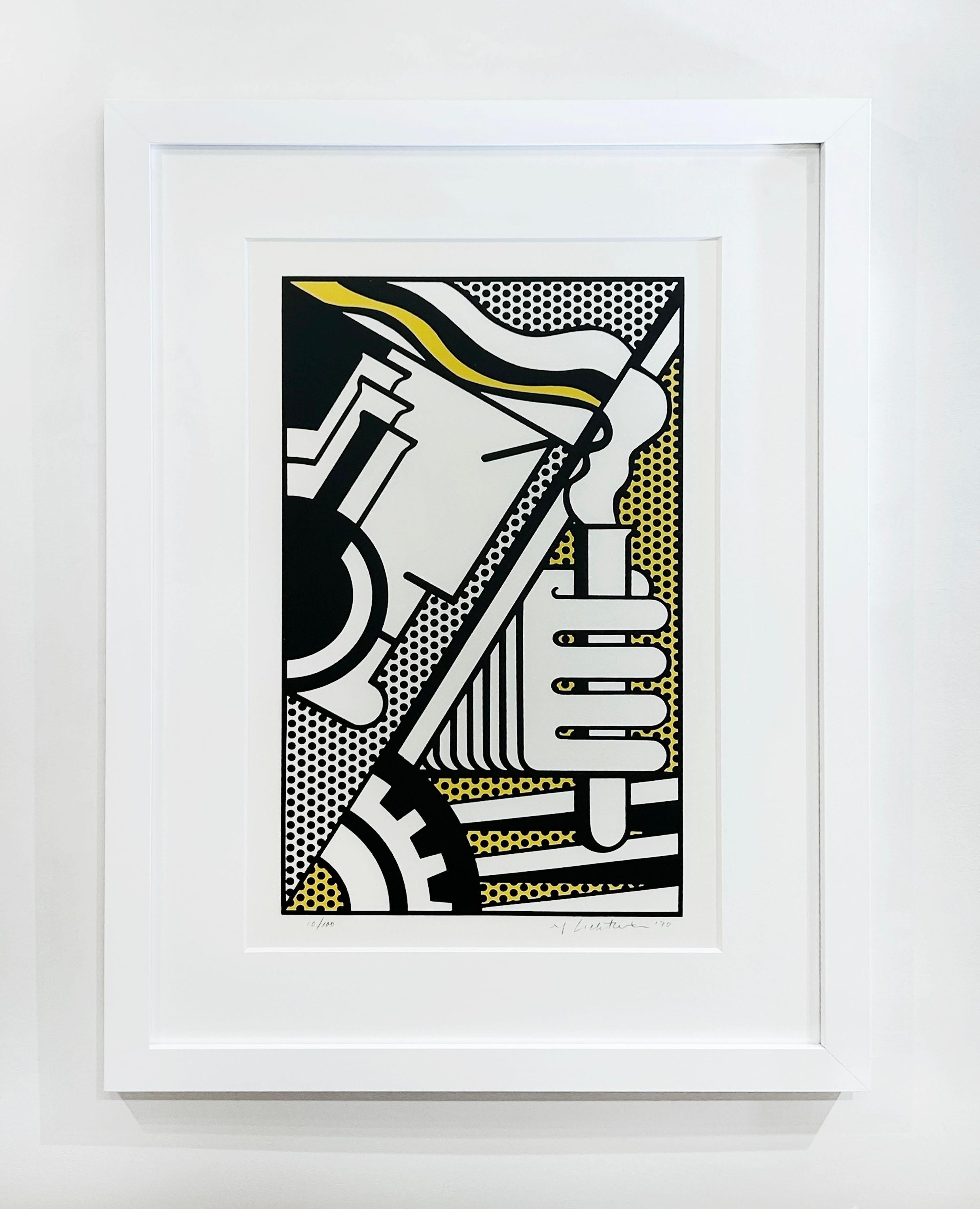 Chem 1A - Pop Art Print by Roy Lichtenstein
