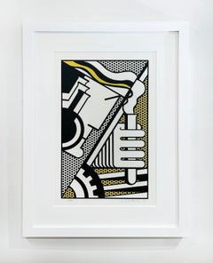 Roy Lichtenstein "Chem 1A" Sérigraphie