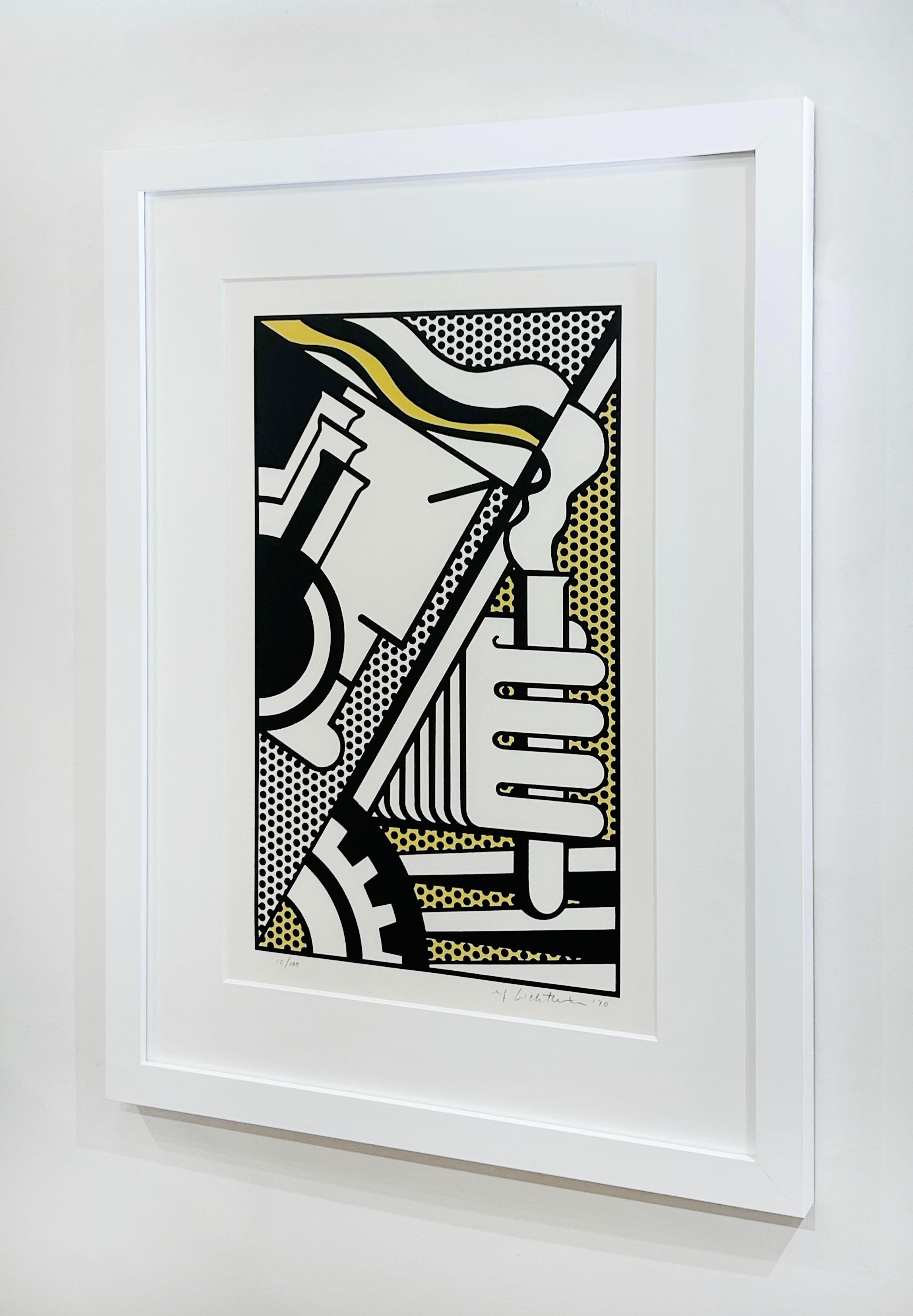 Artist:  lichtenstein, Roy
Title:  Chem 1A
Date:  1970
Medium:  Screenprint
Unframed Dimensions:  30