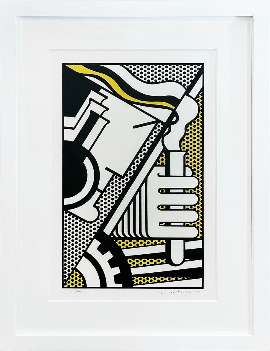 Chem 1A - Print by Roy Lichtenstein
