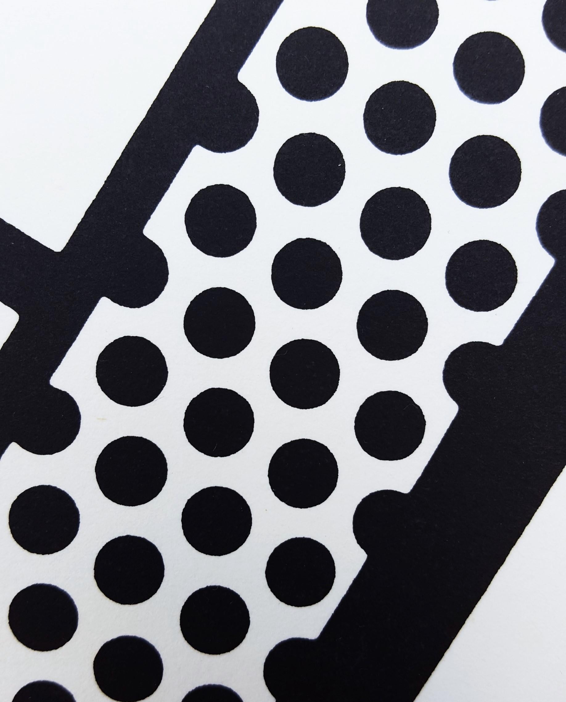 Chem 1A /// Pop Art Roy Lichtenstein Science Chemistry Screenprint Portrait Face For Sale 12